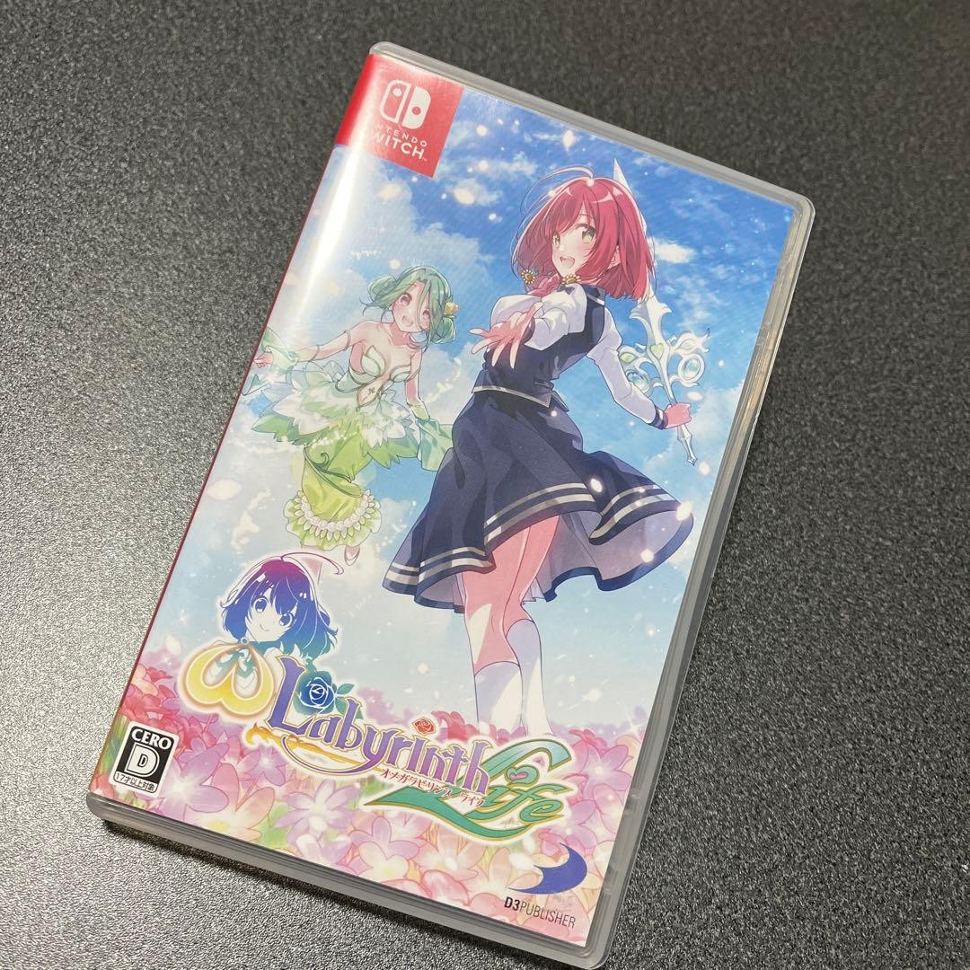 Nintendo Switch Omega Labyrinth Life D3 Publisher Video Game NTSC Japan