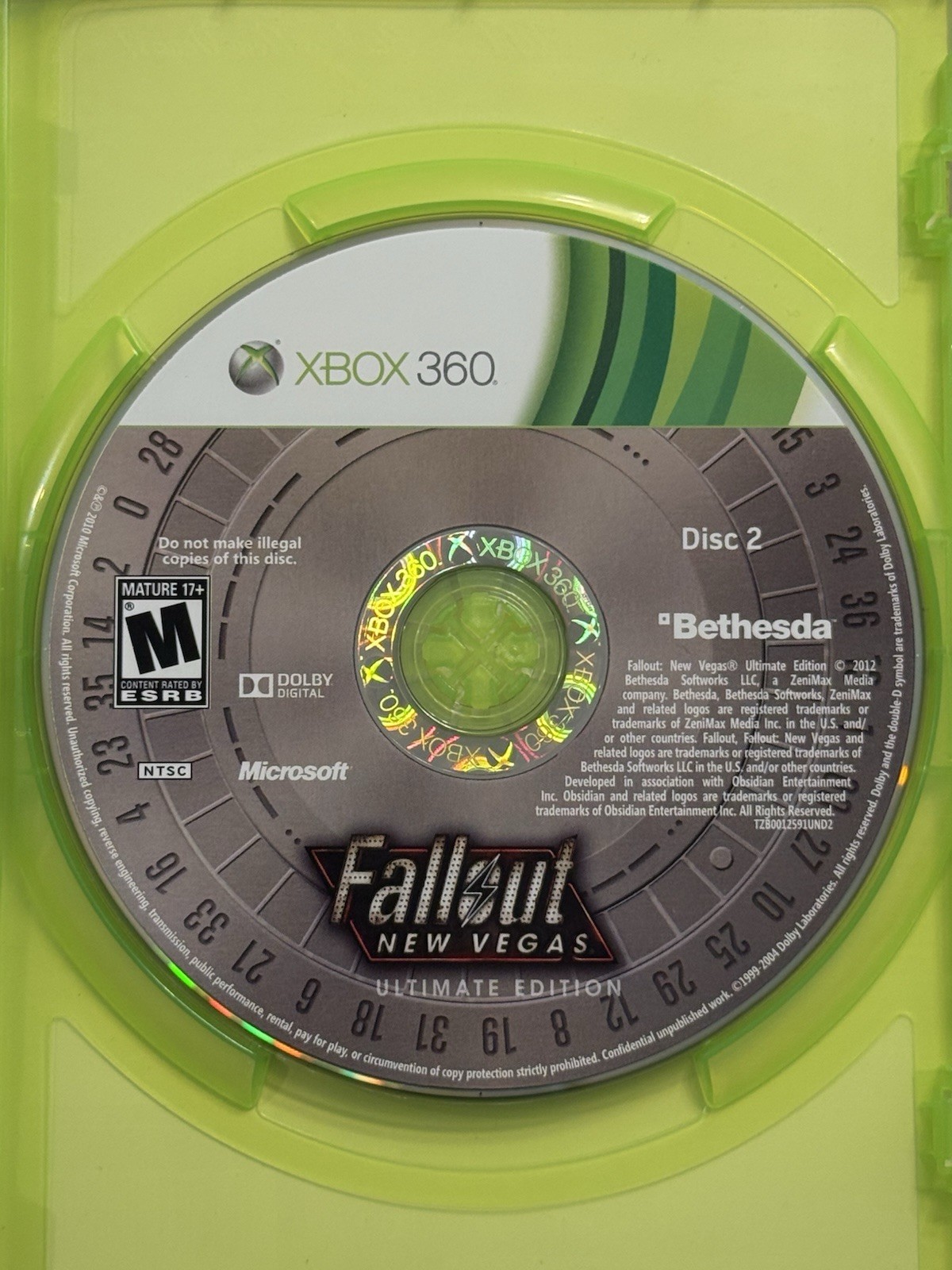 Fallout: New Vegas [Ultimate Edition] (Xbox 360, 2010) CIB Complete TESTED
