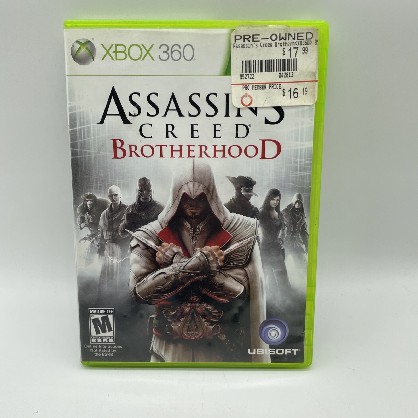 Assassin’s Creed Series Microsoft Xbox 360 Bundle Lot of 4 Games Tested