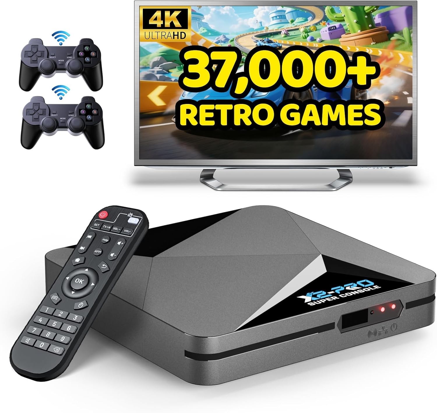 Experience 4K Retro Gaming with Super Console X2 PRO – Android 9.0 & EmuELEC 4.6
