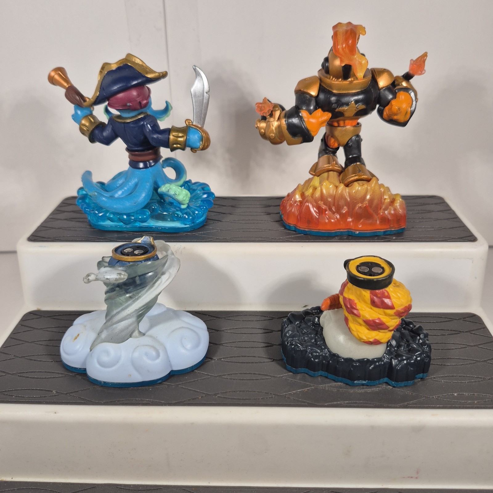 Lot Of 4 Skylanders Swap Force Swappable Activision Character Figures
