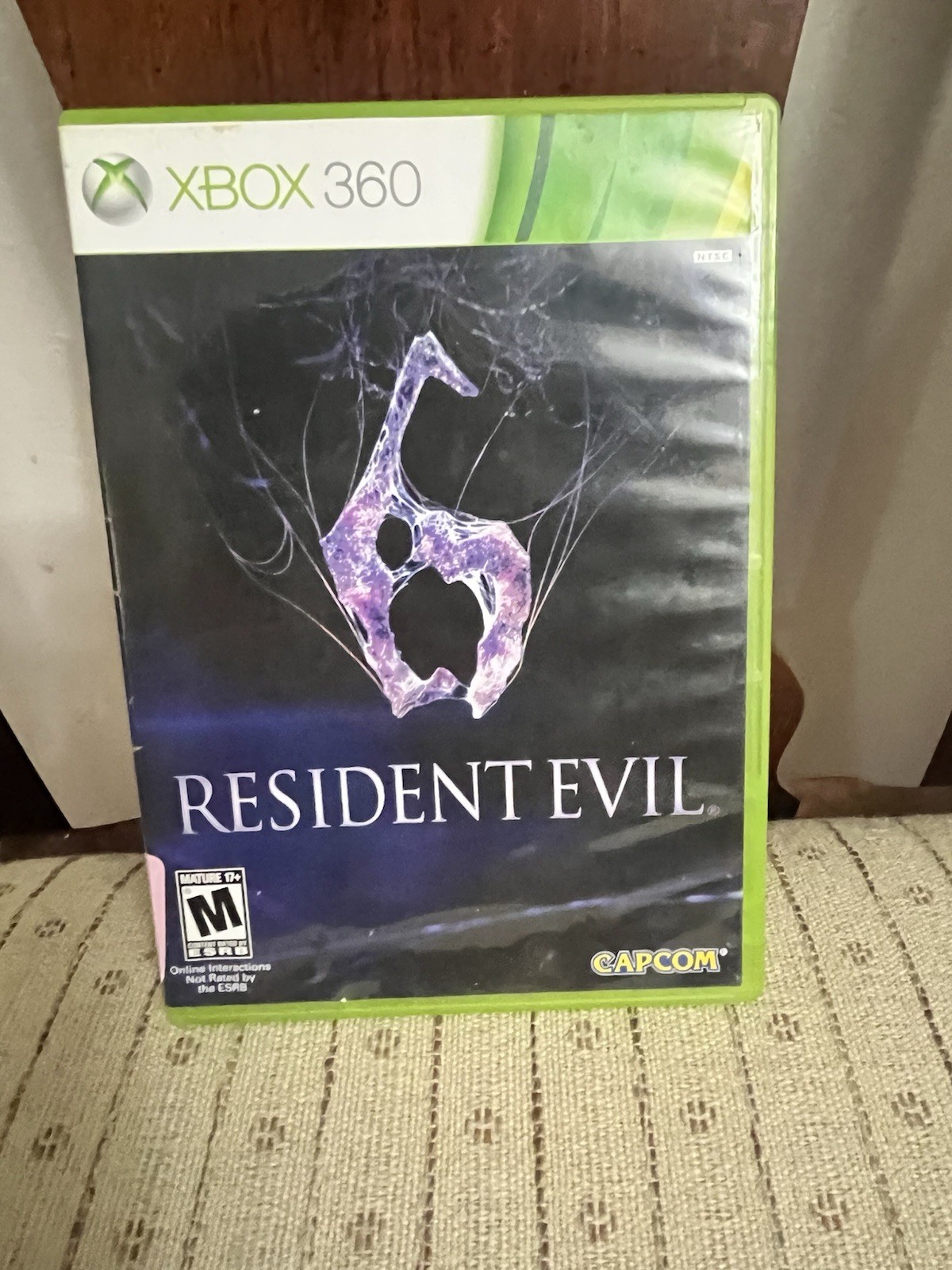 Resident Evil 6 (2012) 2 Discs Xbox 360 PRISTINE NO INSTRUCTIONS Preowned