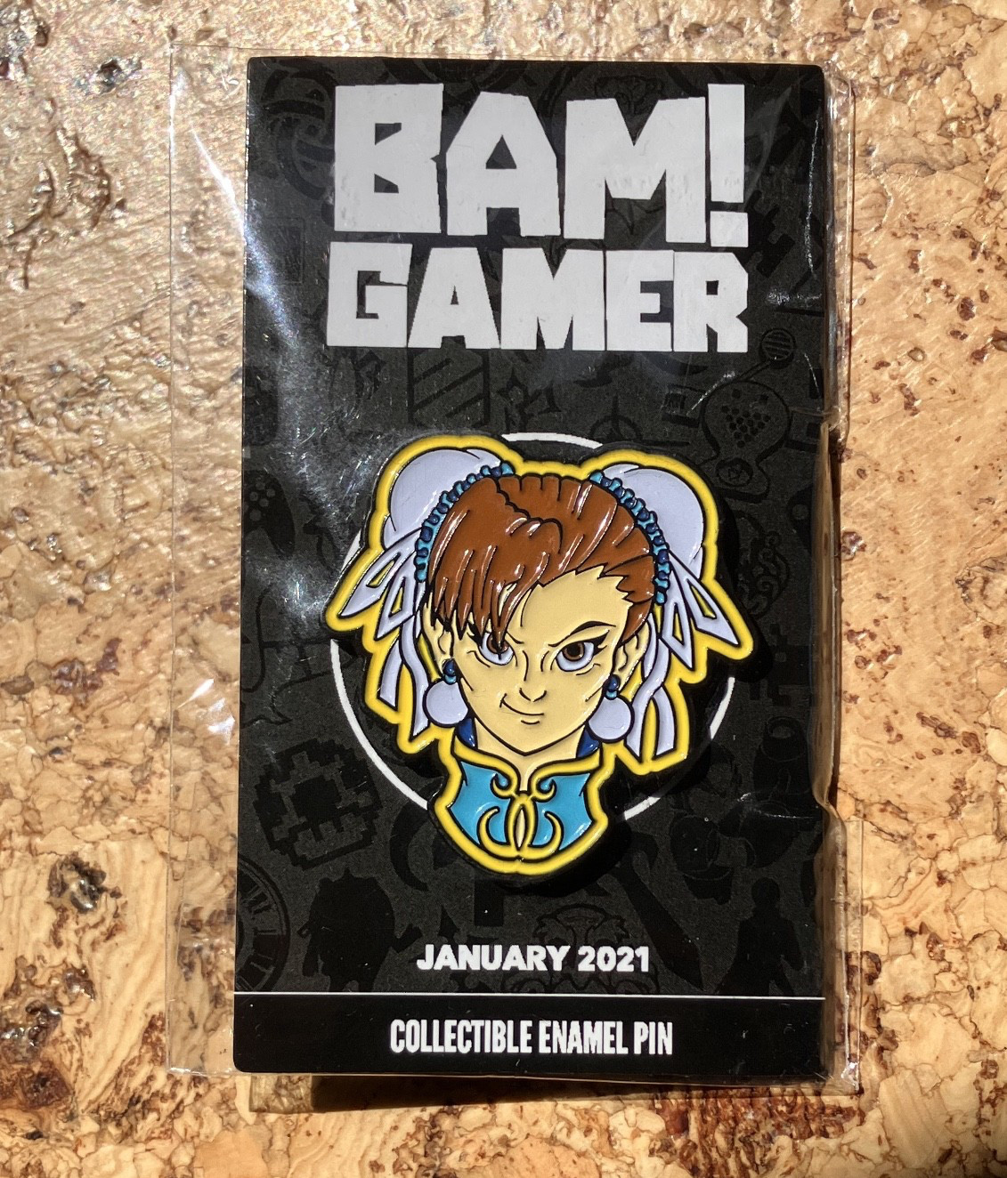 BAM! GAMER Chun Li Street Fighter 2021 Limited Edition Pin Numbered 64/250