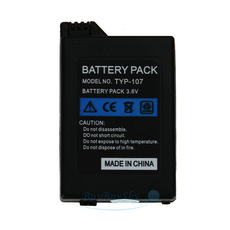LOTS Battery For Sony PSP 2000 2001 PSP 3000 3001 Rechargeable 3600mAh 3.6V