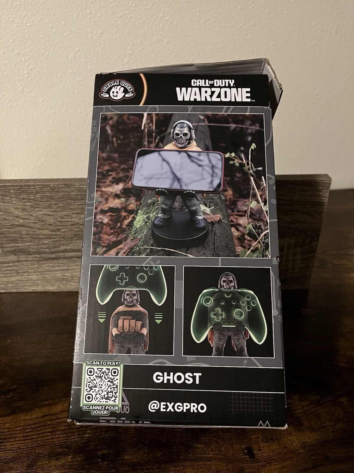 Cable Guys Call of Duty: Warzone Ghost Phone & Controller Holder Stand