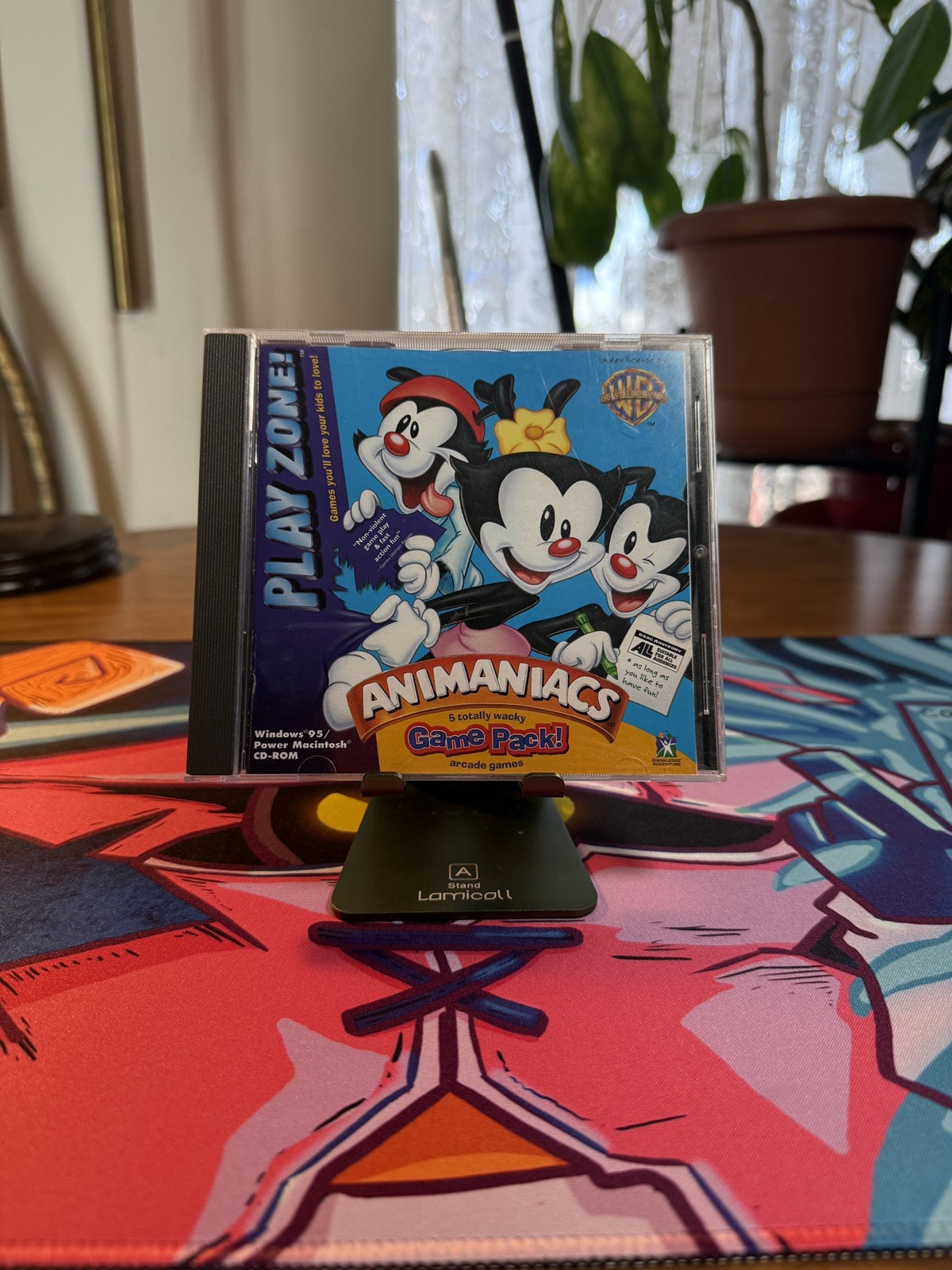 Animaniacs Game Pack Warner Bros Windows 95 PC Game CIB Jewel Case