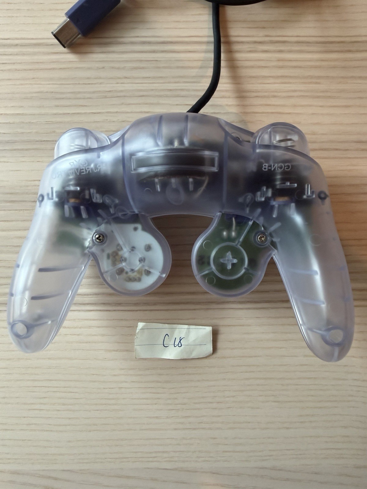 OEM Nintendo GameCube Controller Custom Clear Tested Tight Stick GC
