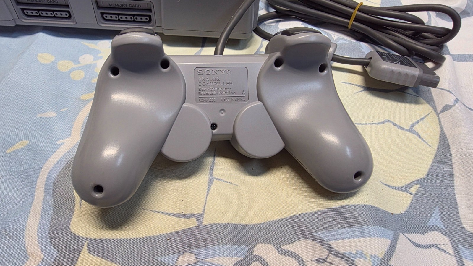 Sony PlayStation PS1 SCPH-9001 Complete Dual Shock Vintage Feb 2000 Y2K Console