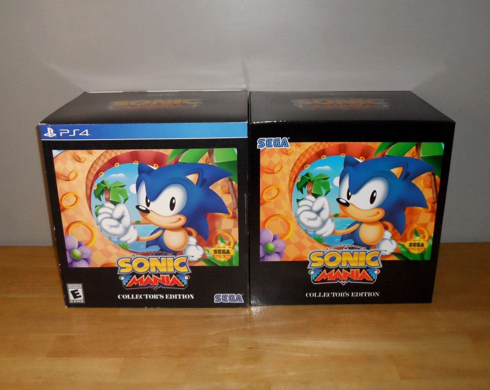 *NO GAME* Sonic Mania Collector’s Edition PS4 PlayStation 4 Box Ring Card Only