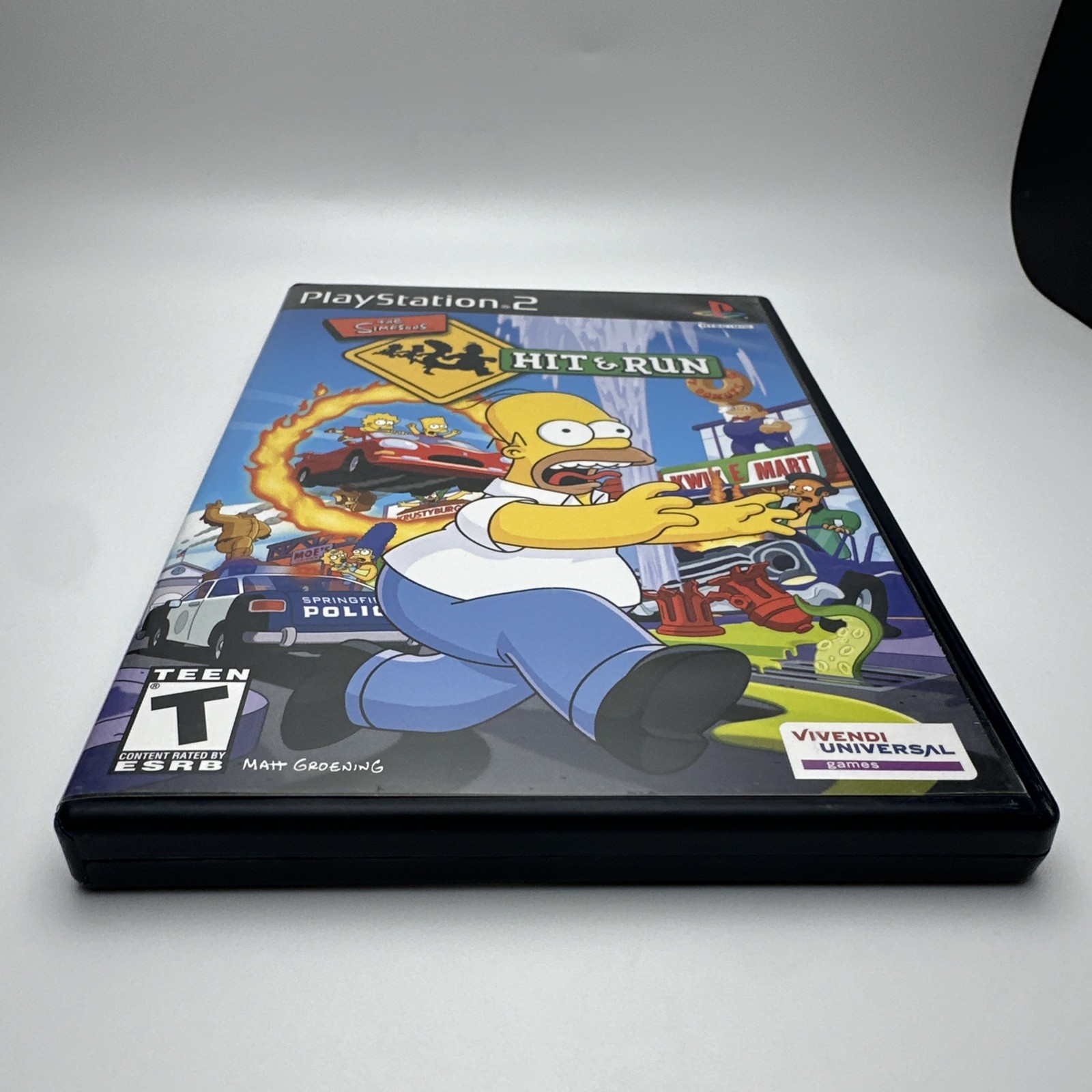 The Simpsons Hit and Run (Sony PlayStation 2 PS2, 2003) Complete Tested