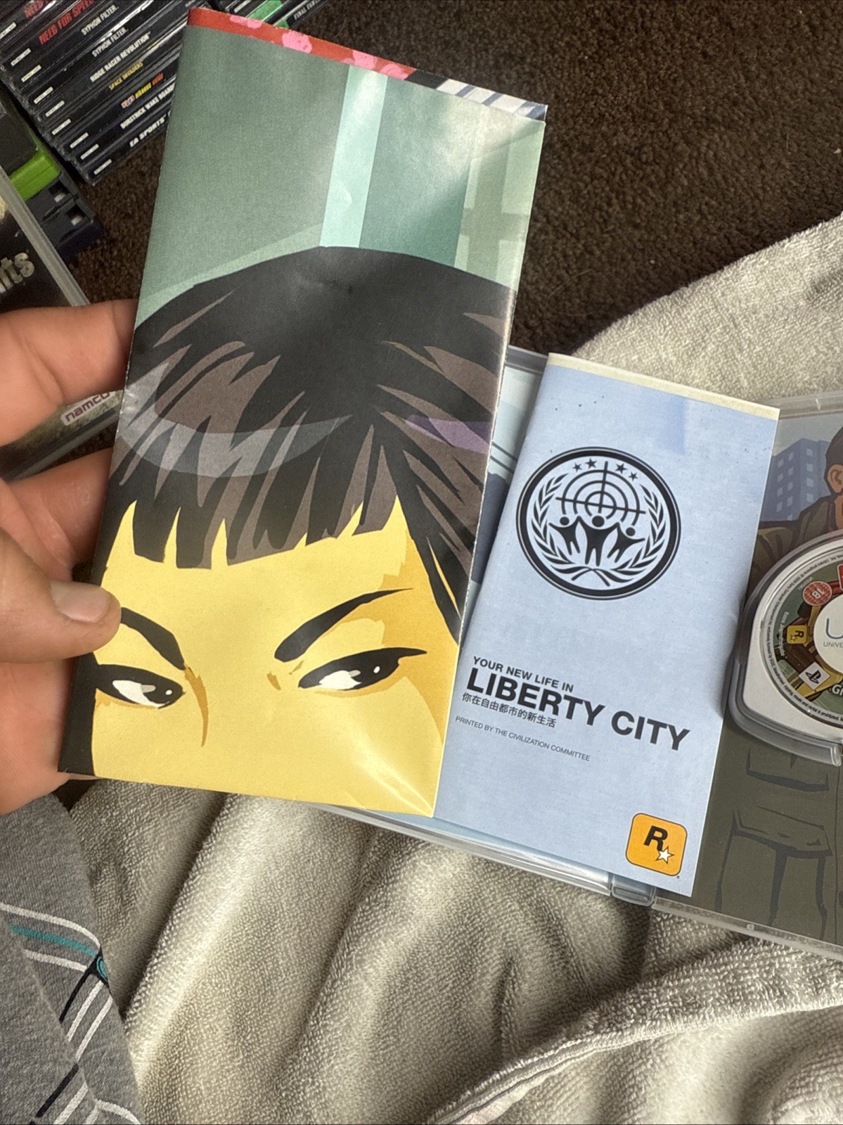 Grand Theft Auto: Chinatown Wars + Map And Manual Sony PSP Super Mint Condition