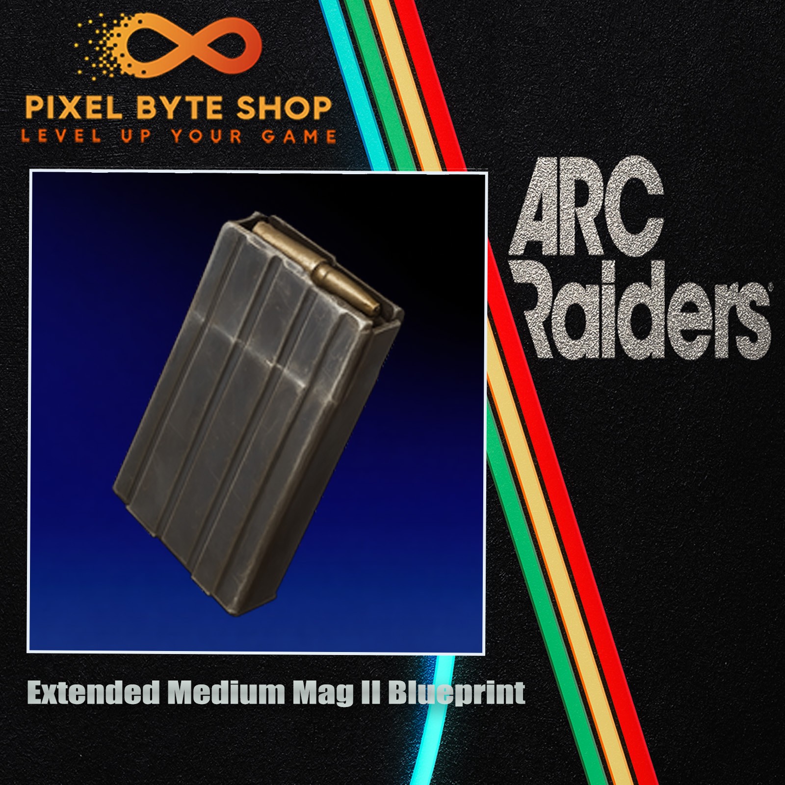 Arc Raiders Extended Medium Mag II Blueprint Trusted US Seller