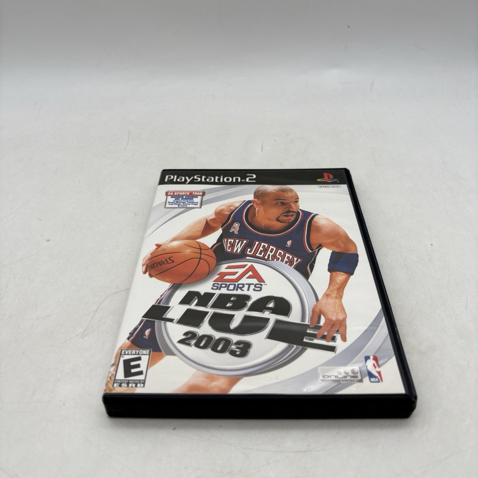 NBA Live 2003 (PS2, 2002) CIB Complete w/ Manual & Soundtrack – Tested
