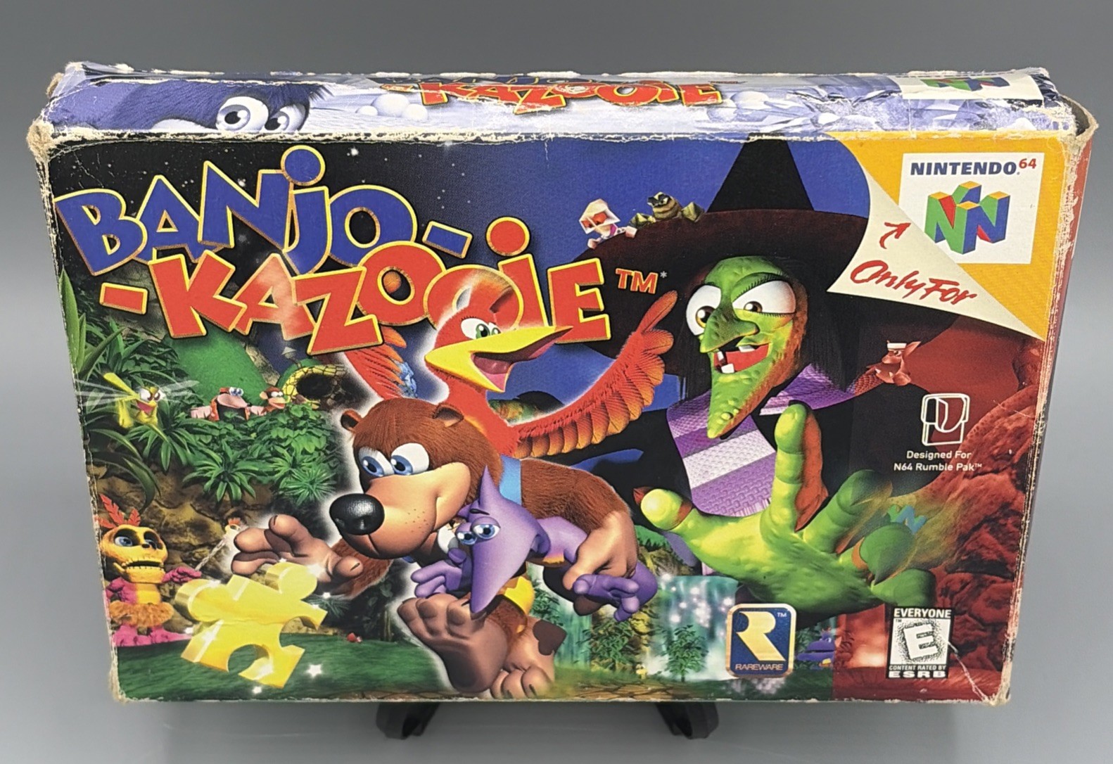 Banjo-Kazooie (Nintendo 64) CIB Complete w/ Manual Authentic💯 & Tested ✅ N64