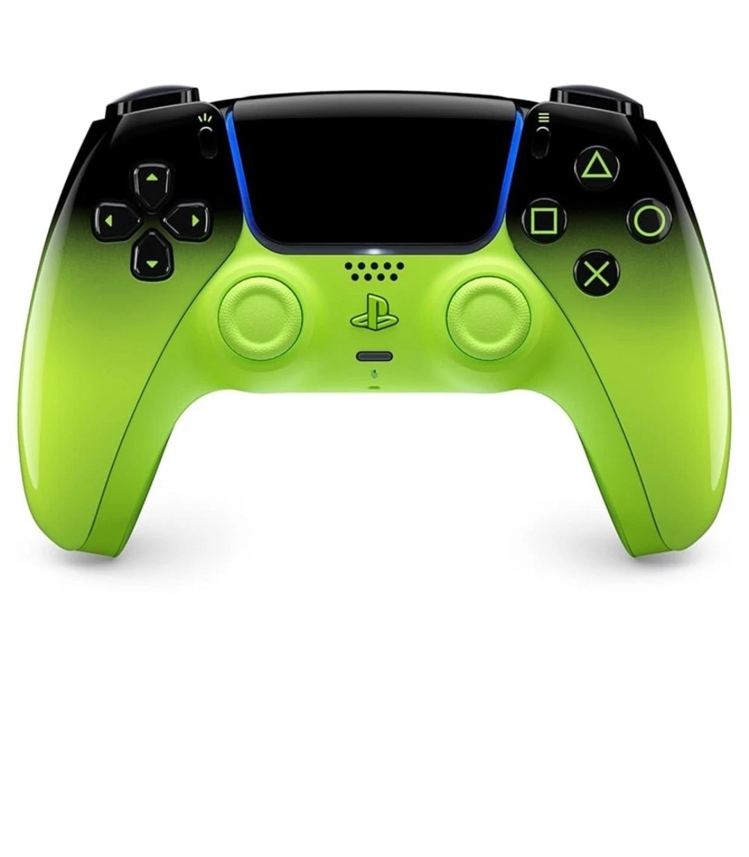 NEW NEON Sony PLAYSTATION 5 DualSense WIRELESS Controller REMIX GREEN Two Tone