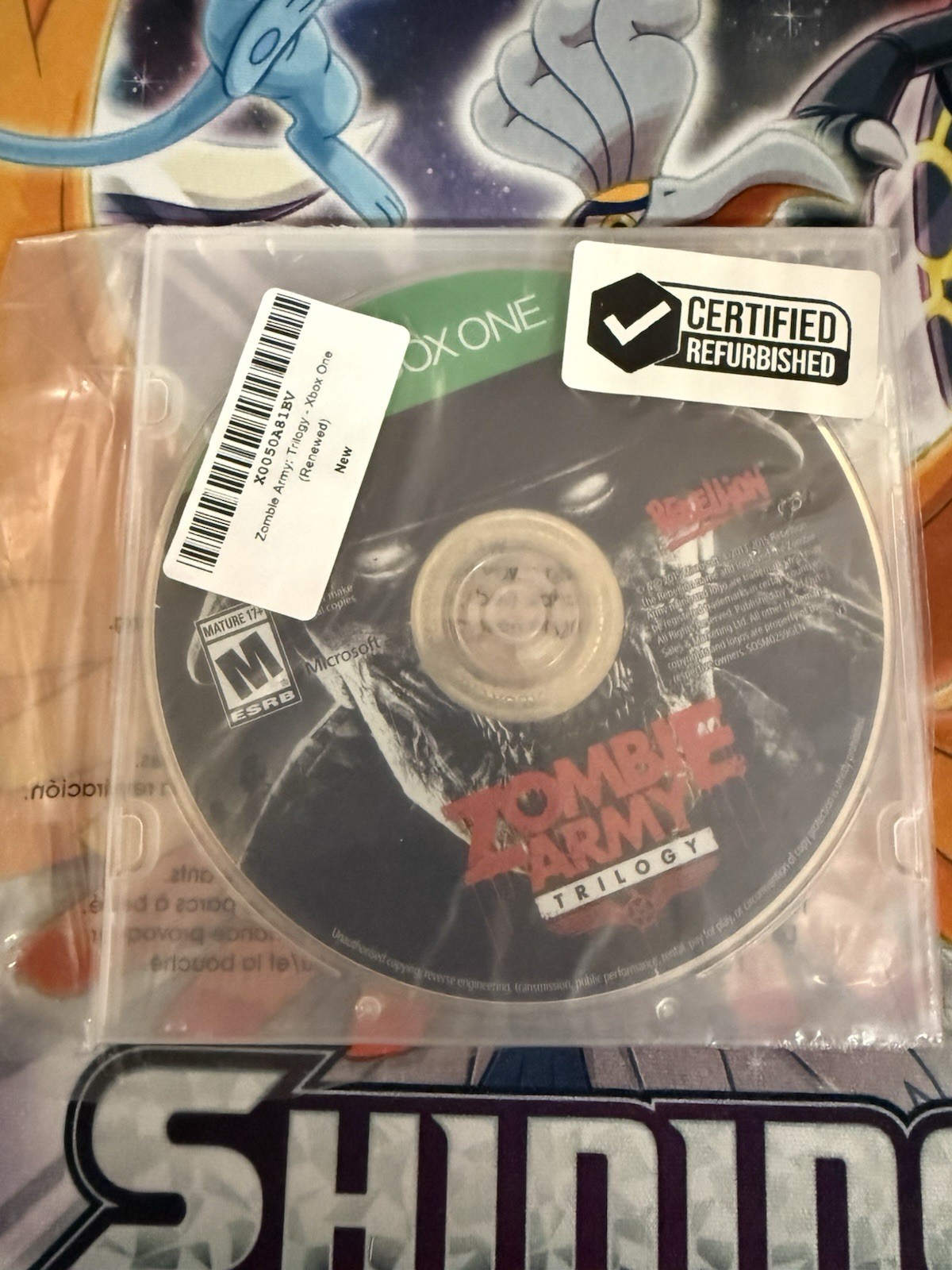 Zombie Army Trilogy Xbox One Multiplayer M Rated NTSC-U/C (US/CA) 2015 Disc Only