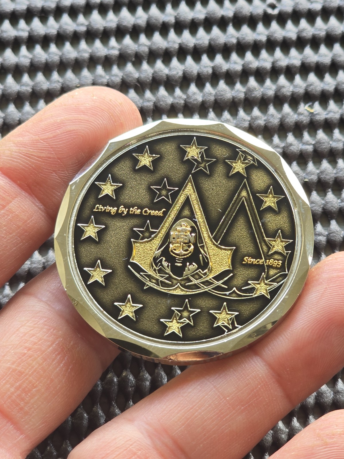 Assassin’s Creed Challenge Coin US NAVY Ubisoft Unity Origin Black Flag Odyssey