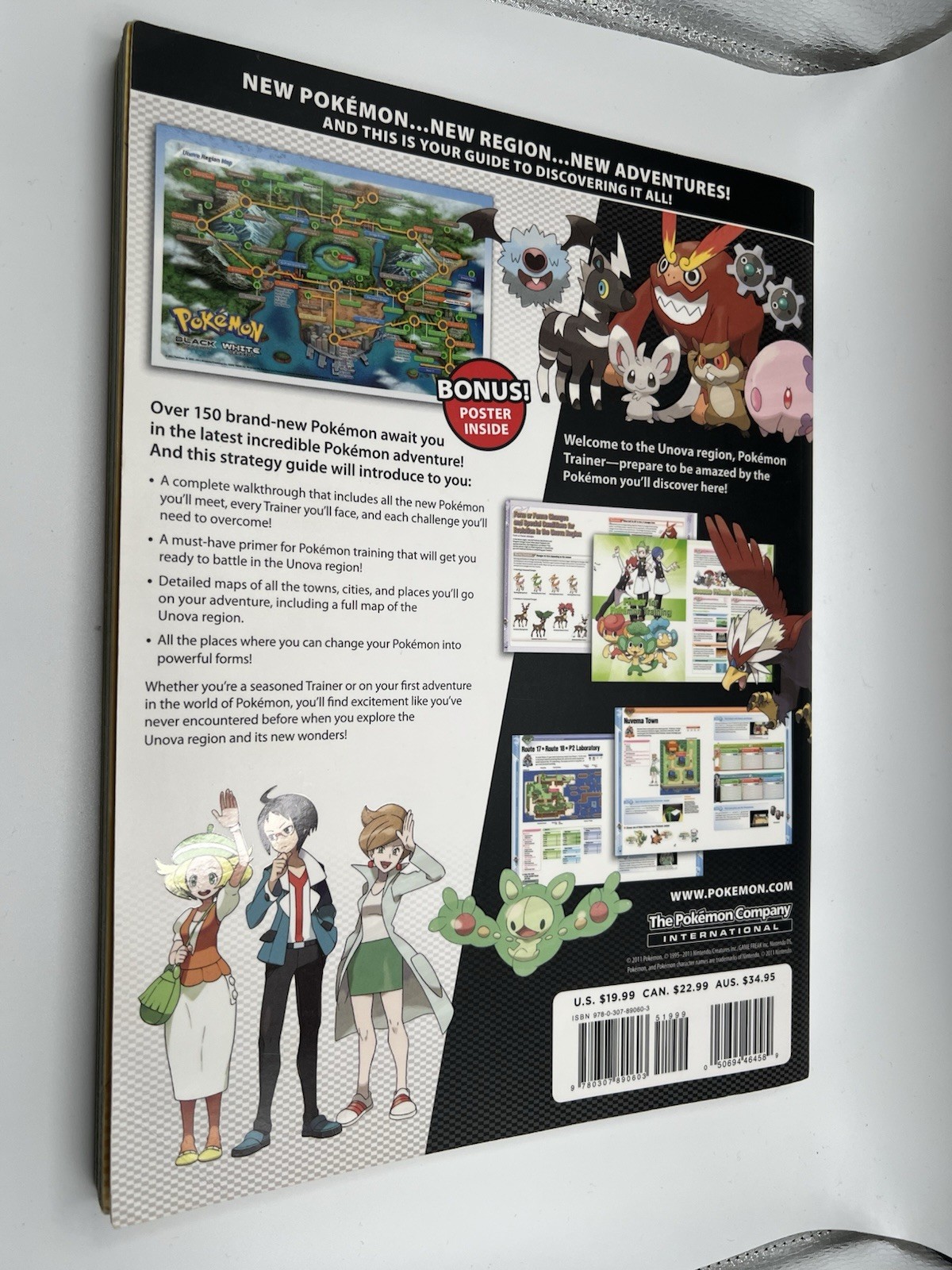 Pokémon Black And White Version Strategy Guide: Volume 1 No Poster