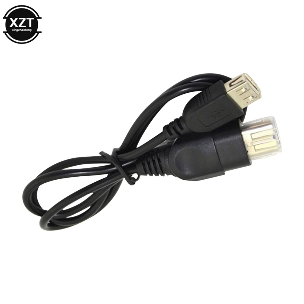 Female USB to Xbox controller port adapter cable 1st gen original Xbox 70cmView