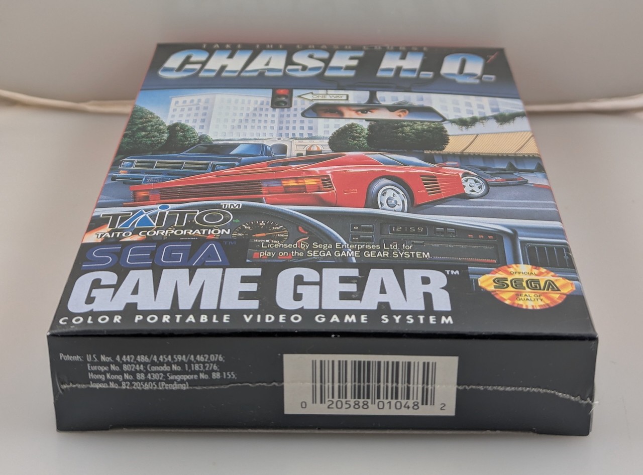 Sega Game Gear – Chase HQ H.Q. – Brand New Factory Sealed CASE FRESH