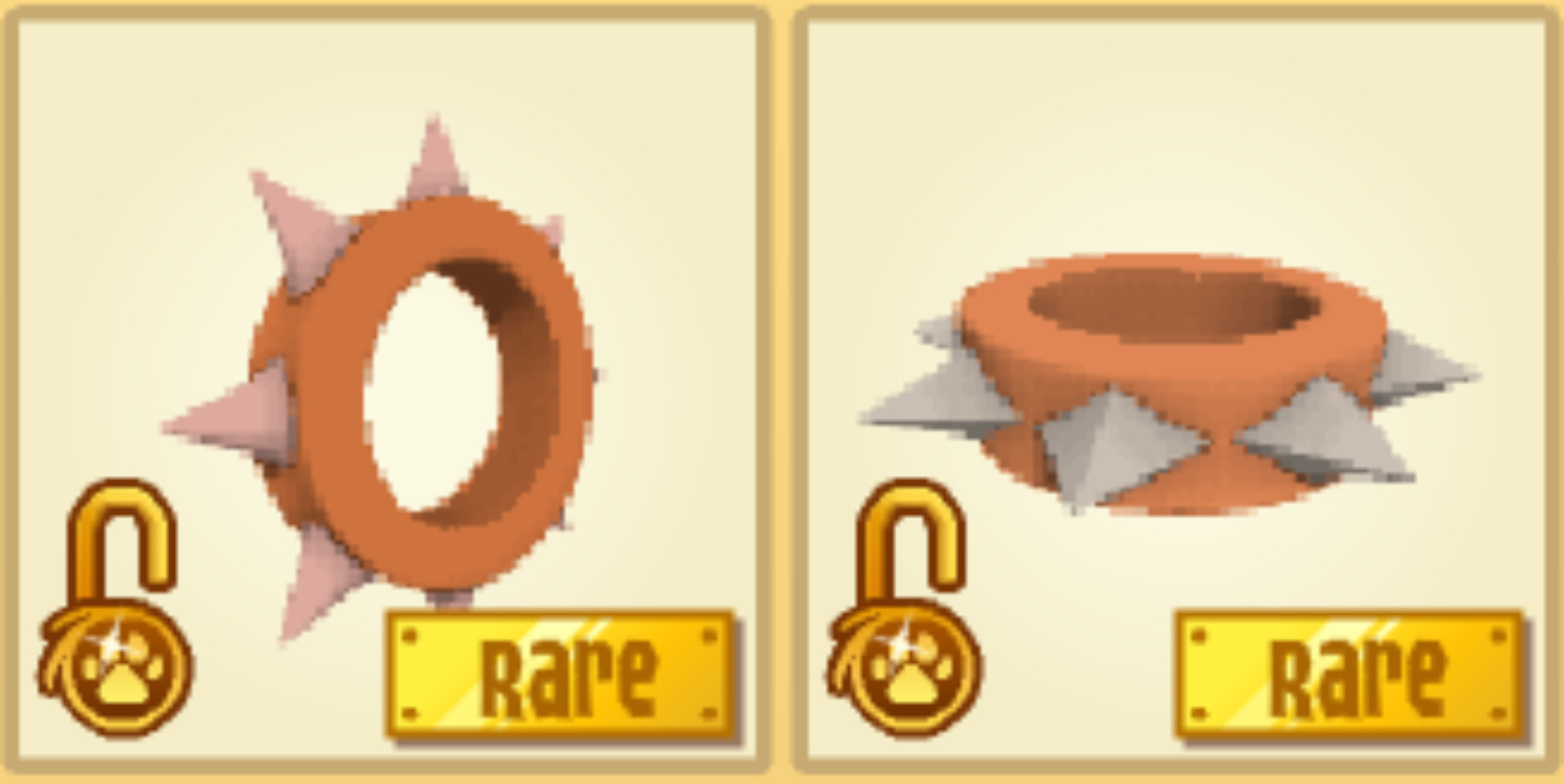 Animal Jam Classic AJC | Rare Short Spiked Collar + Wrist Set (READ DESCRIPTION)
