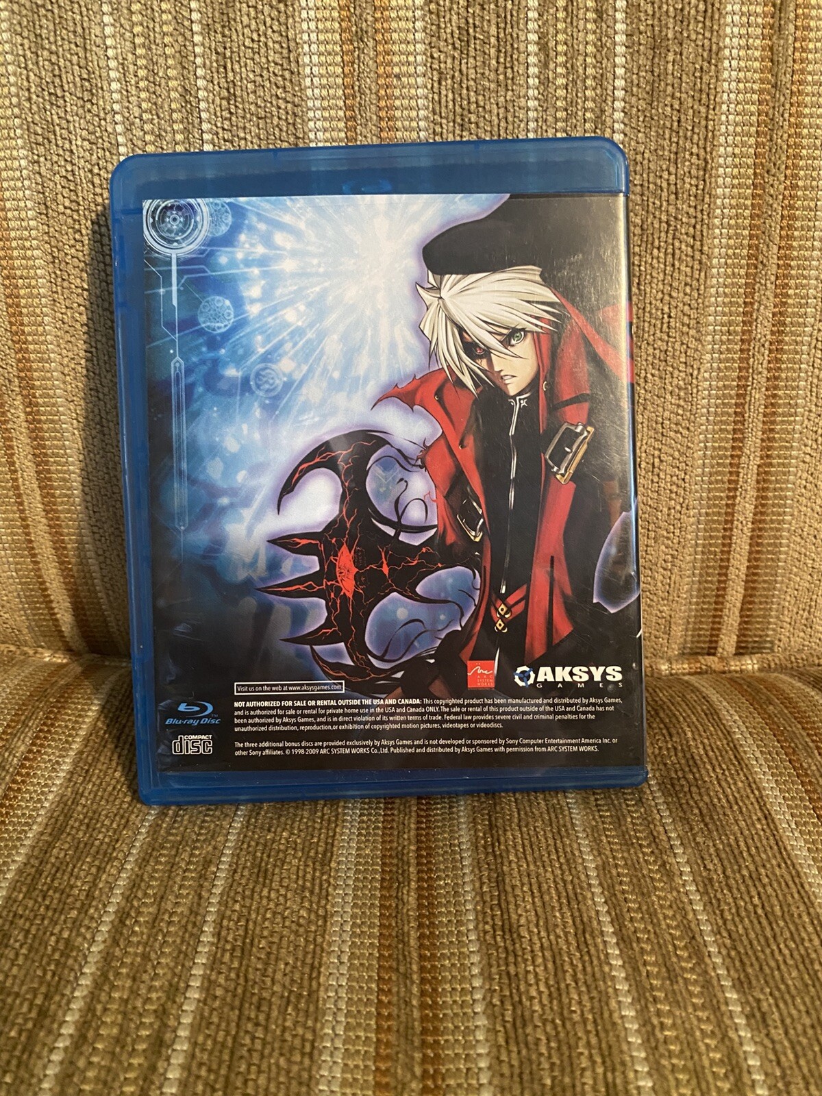 BlazBlue Calamity Trigger Bonus Discs Arc System Works Aksys 2 CD Blu Ray Sony