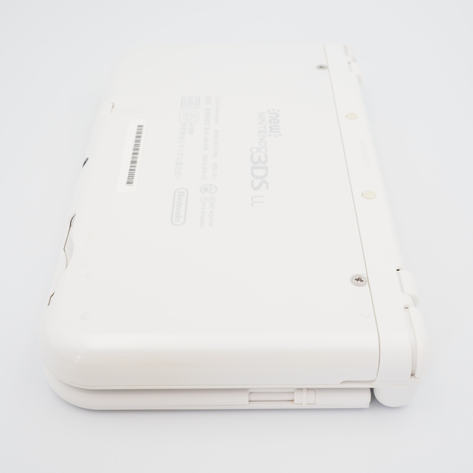 [EXC] New Nintendo 3DS XL LL Pearl White Console Tested w/Charger Box