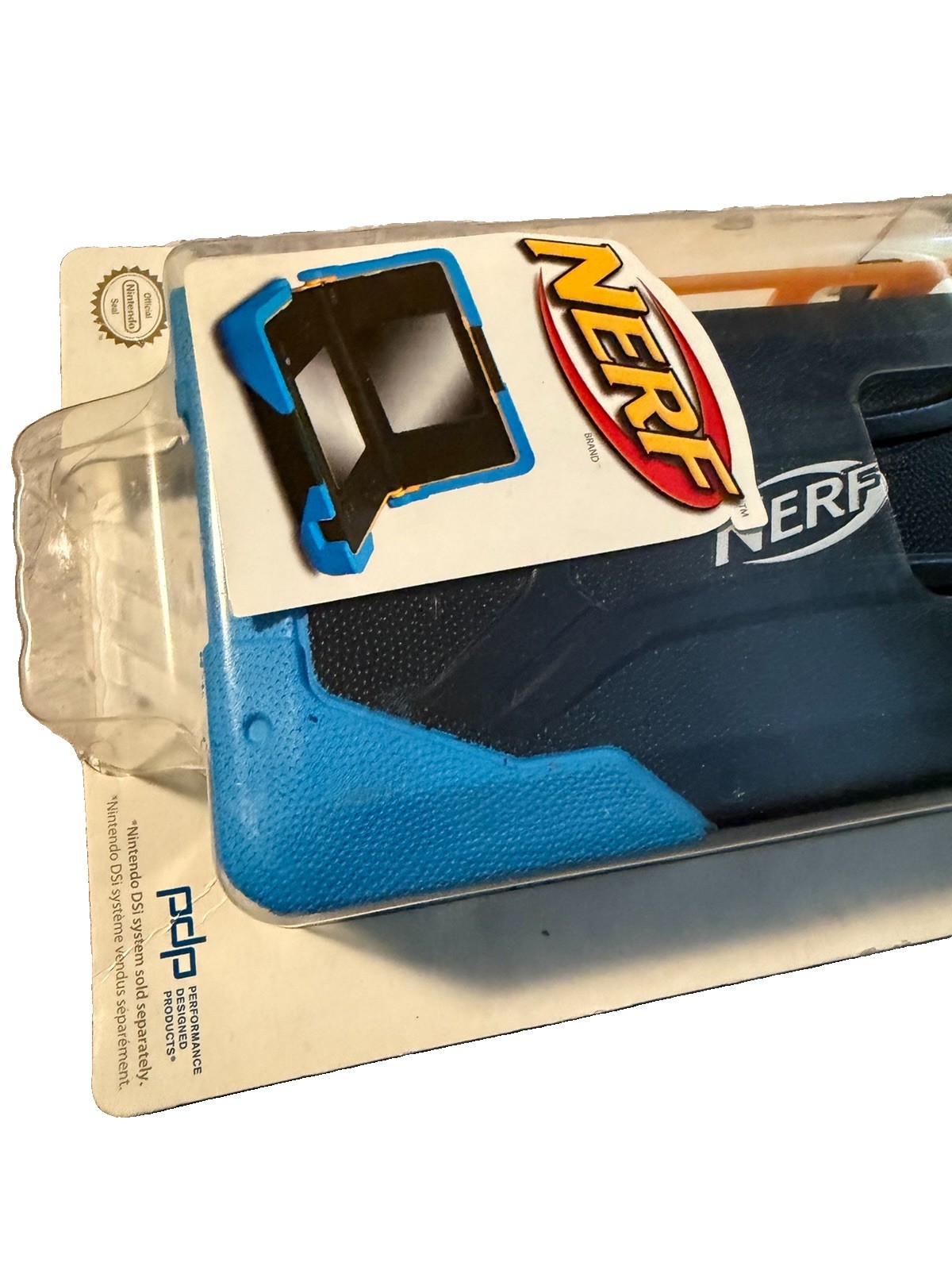 Official Nintendo DSi Black and blue NERF ARMOR Heavy Duty Protection NEW