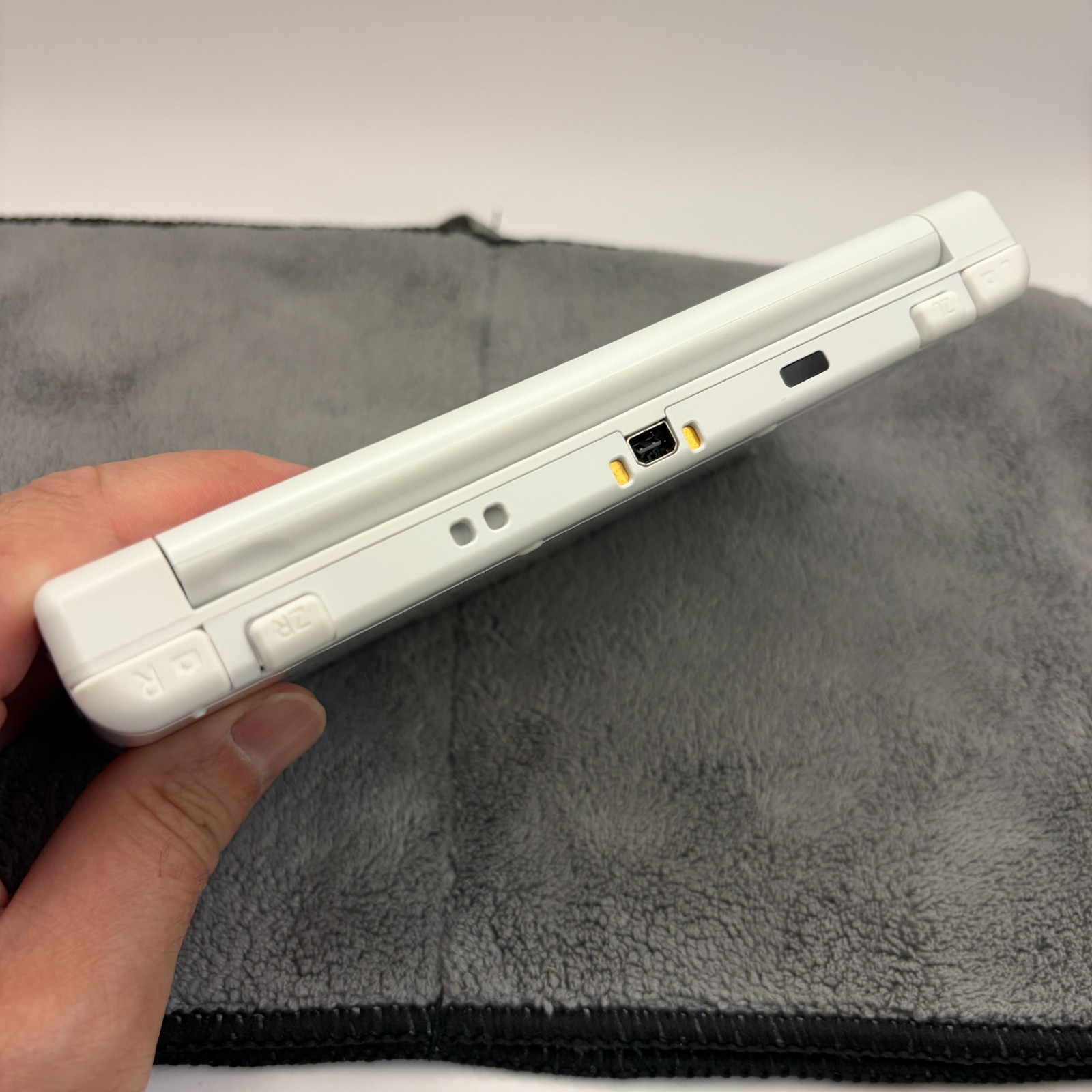【Near Mint】TOP IPS Nintendo New 3DS LL XL Pearl White Handheld Game Console
