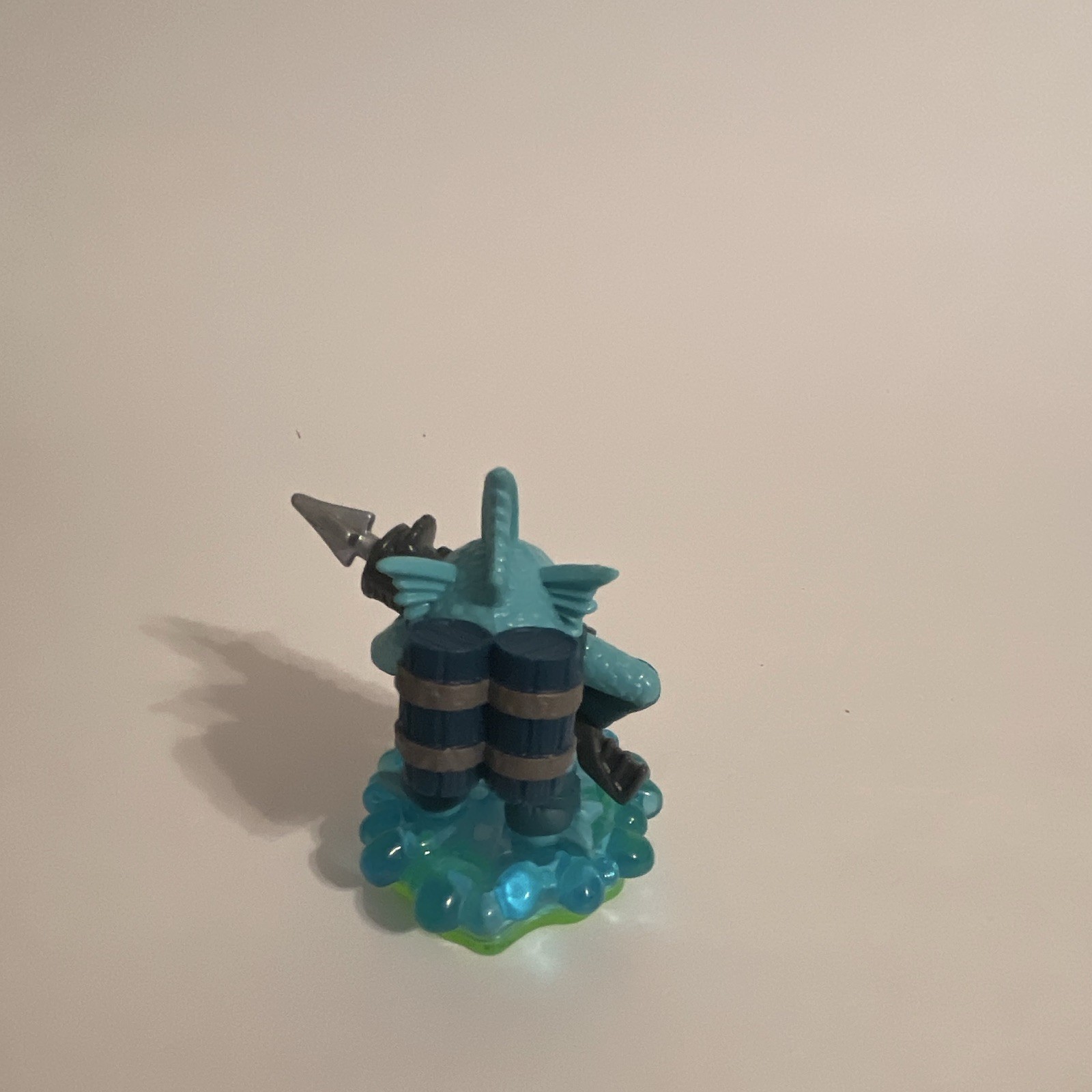 Activision Skylanders Gill Grunt Translucent Character Figure on Base 2011