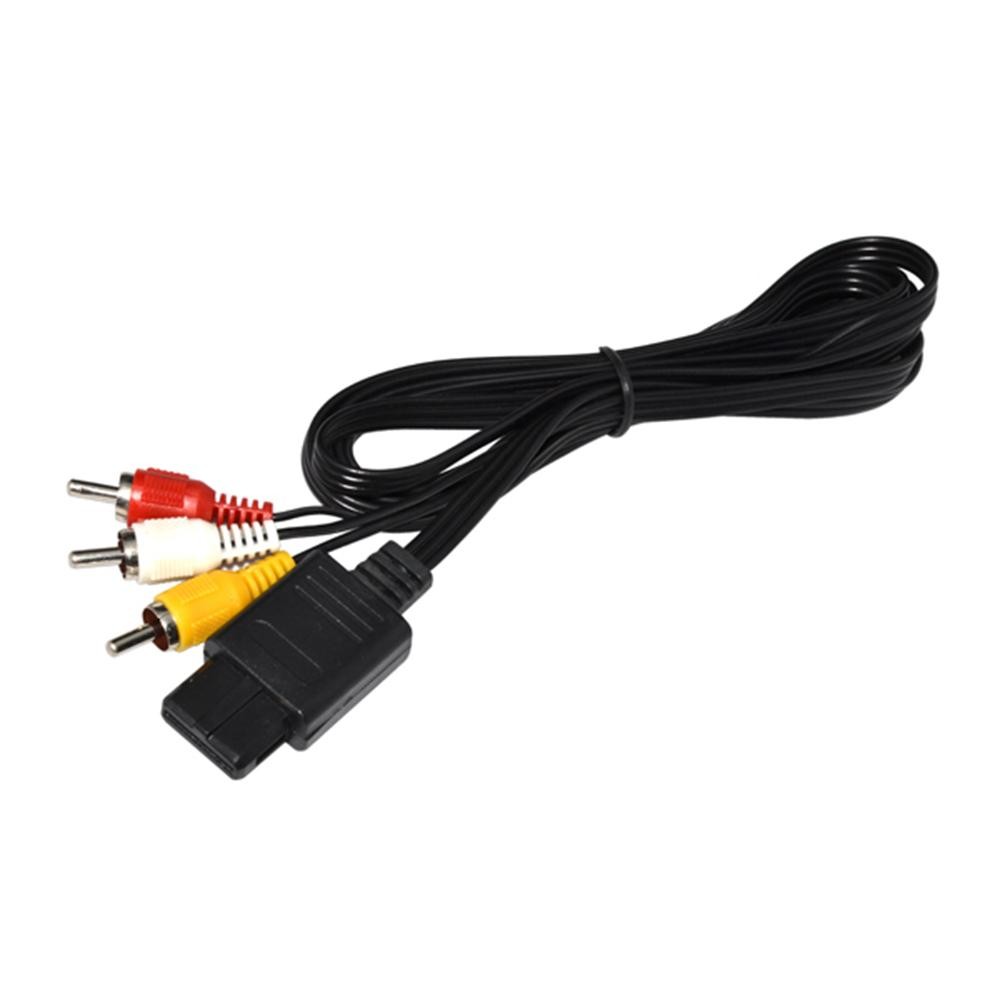 6 Feet AV to RCA Audio Video Composite Cable Cord For PS1 PS2 PS3 PS3 Slim