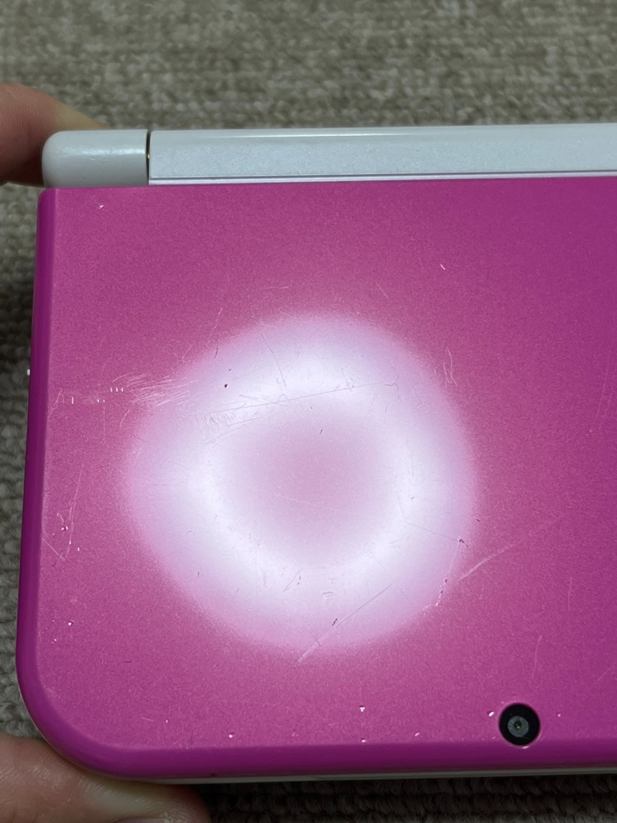 New Nintendo 3DS XL LL White x pink Console region Japanese B63