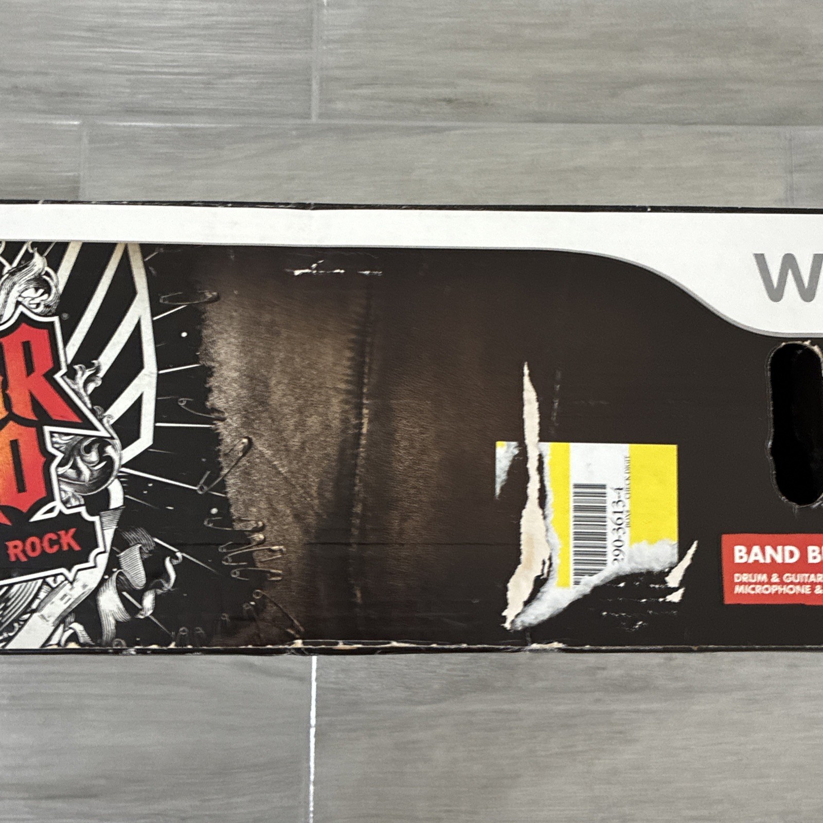 Wii Guitar Hero Warriors of Rock Band Bundle Wii Nintendo CIB (Read Desc)