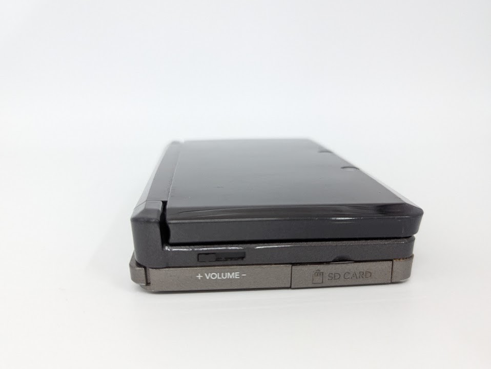 B330 Nintendo 3DS console Cosmo Black Japan w/pen fx