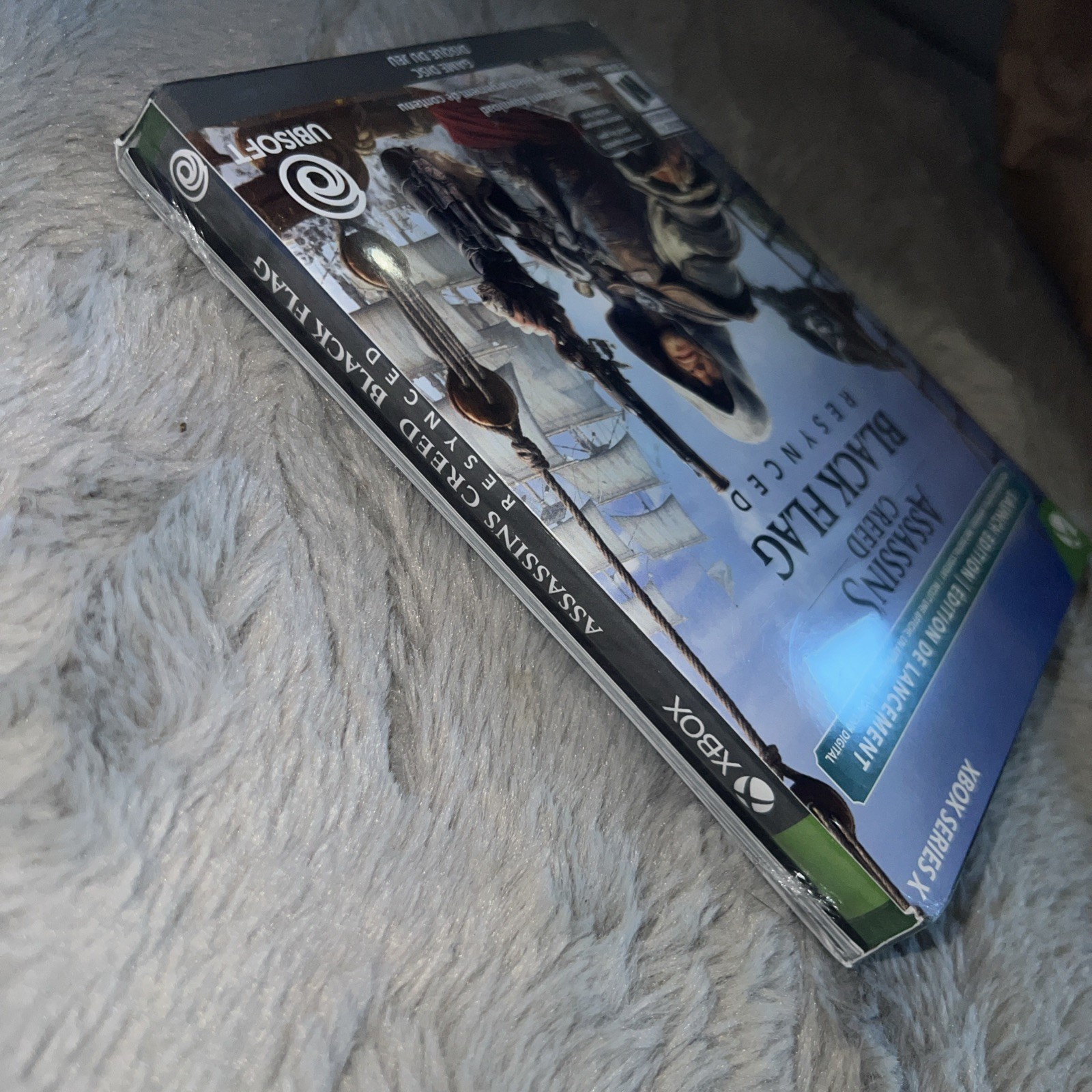 LAUNCH ED XBOX SeriesX Assassin’s Creed Black Flag Resynced +Poster HELPS STRAYS