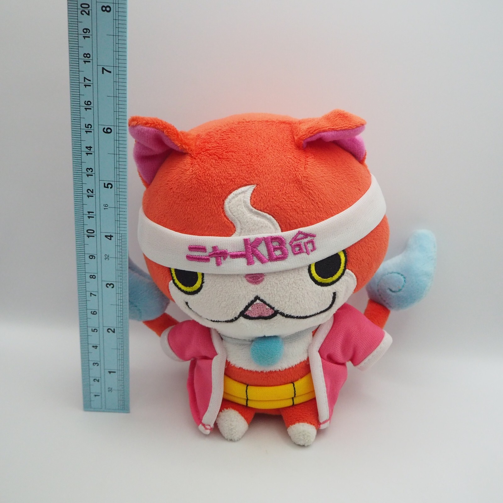 Yokai Watch C1604 Jibanyan Meow Nya-KB Bandai NO VOICEBOX Plush 6″ Toy Doll