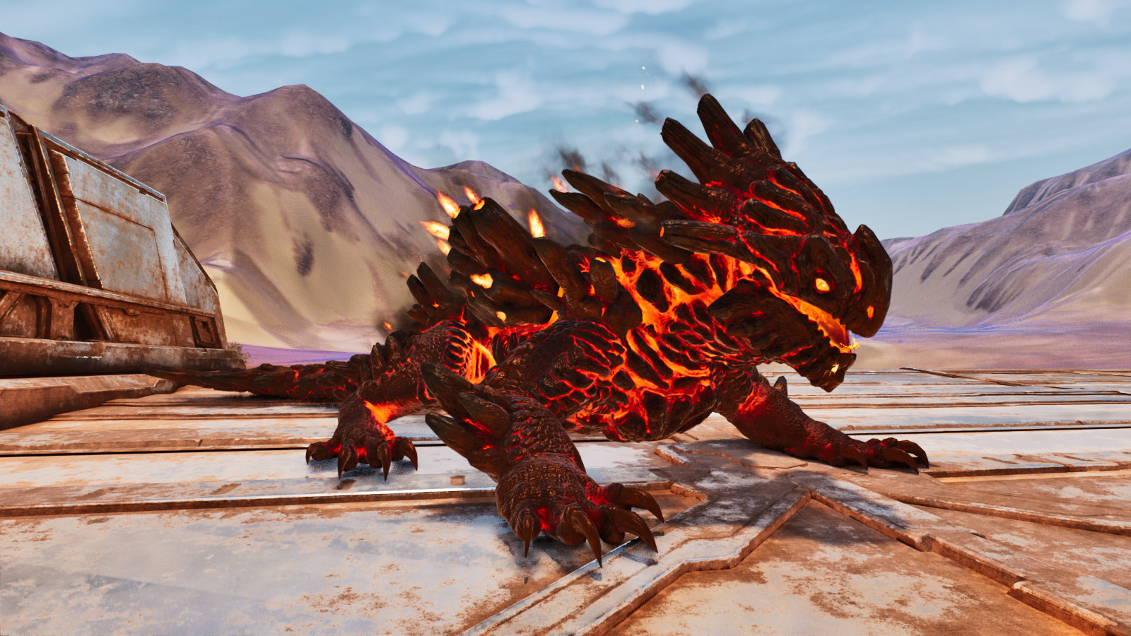 🔥ARK Survival Ascended PvE PC/XBOX/PS5 Genesis Magmasaur Top Pair 150-145