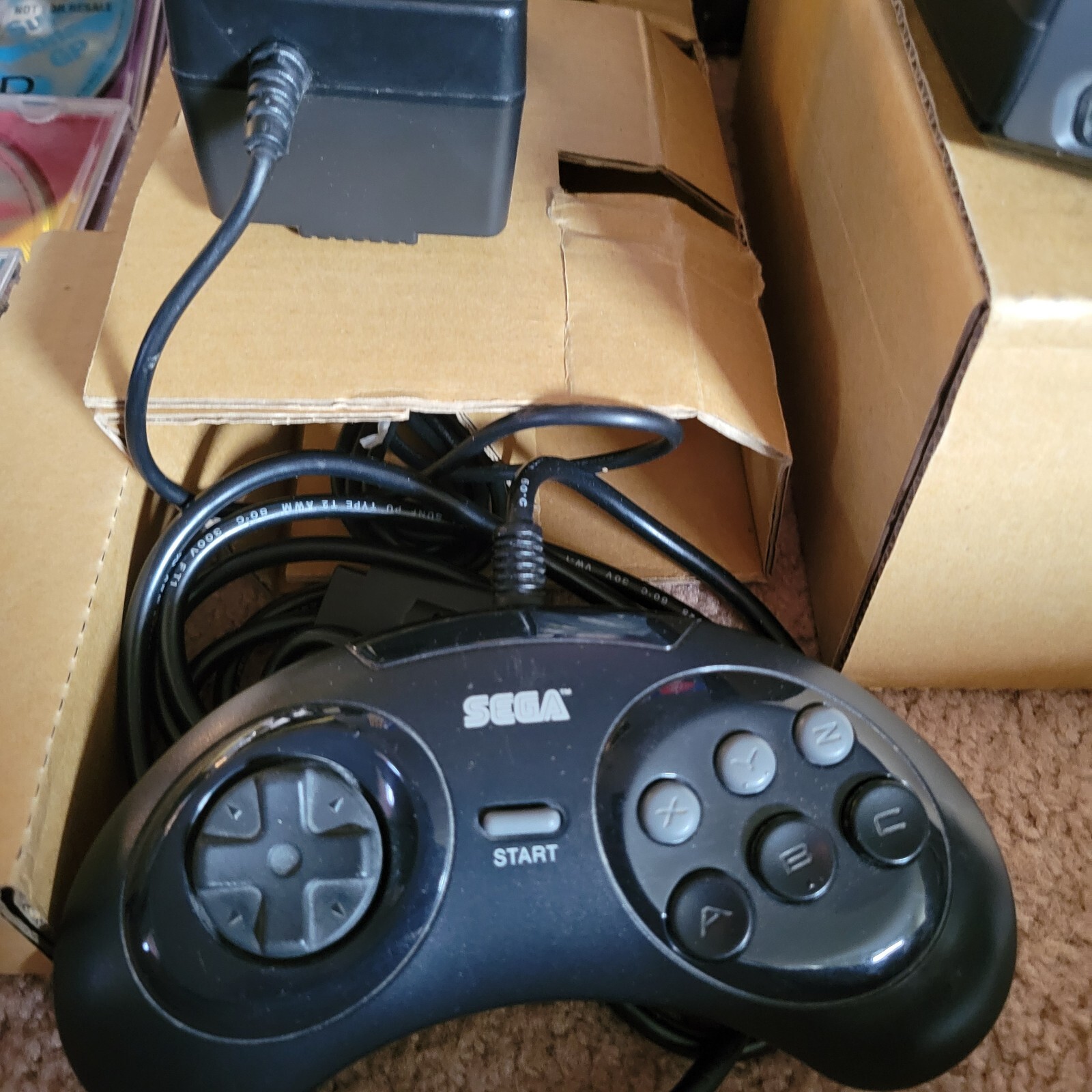 Sega CDX Console! CD Back Up Ram Cart(New) Complete In BOX CLEAN!!