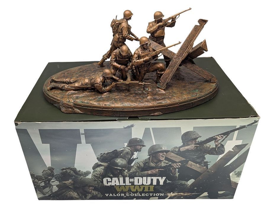 Brand New! Call of Duty WWII Valor Collection Valor Statue PS4 PlayStation 4