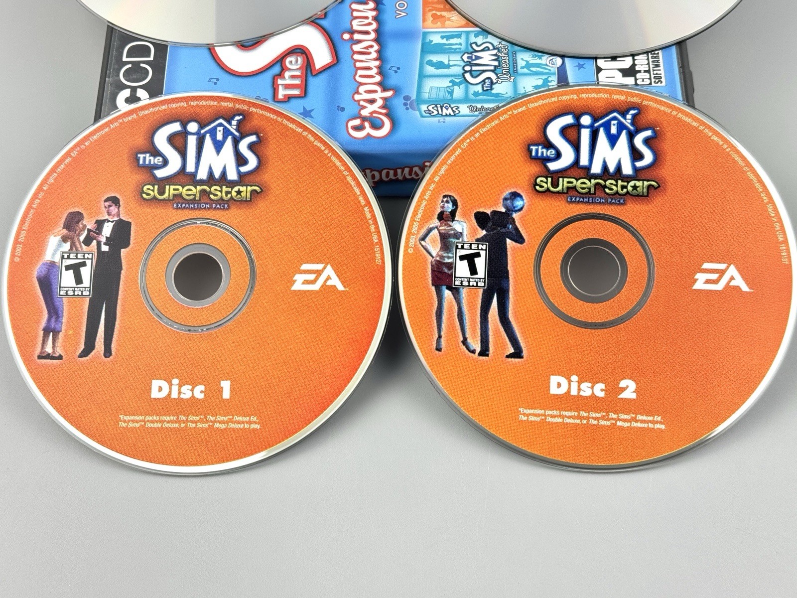The Sims Expansion Three-Pack: Volume 1 (PC, 2005) CIB Complete – 3 Pack Vol One