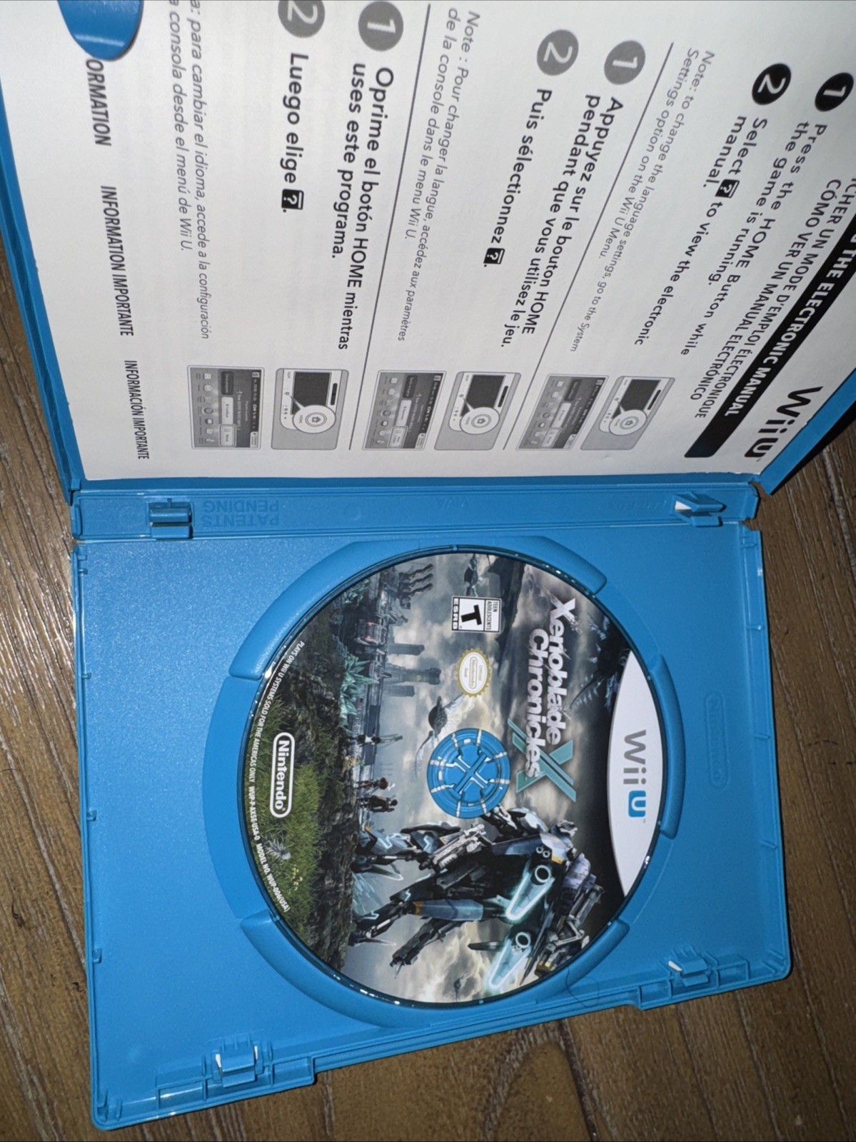 Xenoblade Chronicles X Wii U CIB Complete Tested Authentic Nintendo