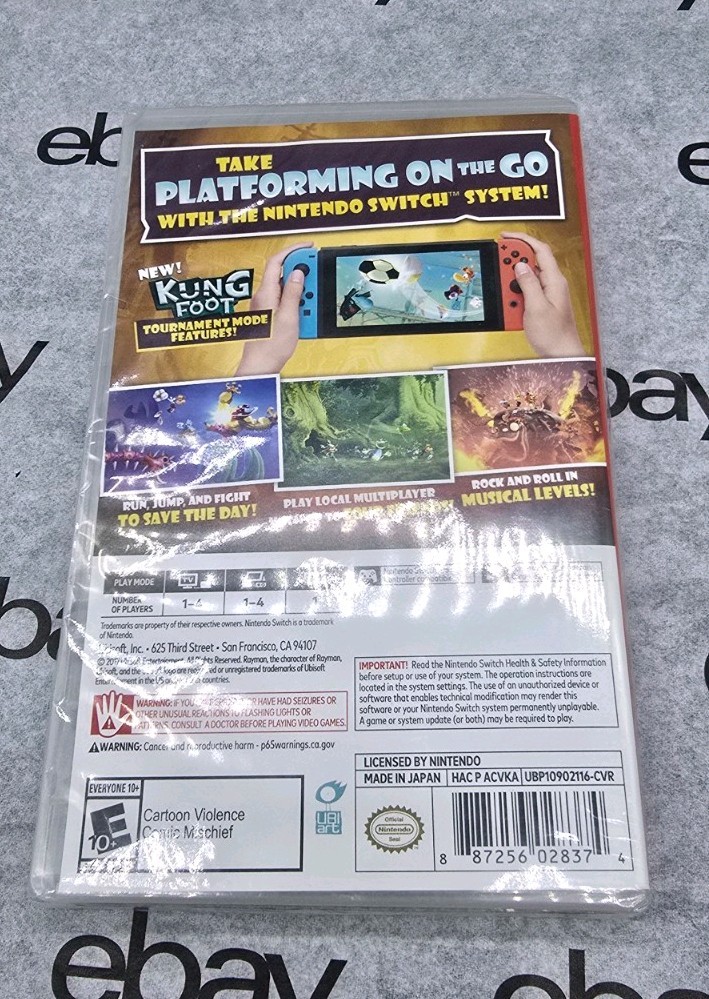 Rayman Legends Definitive Edition Nintendo Switch New And Sealed