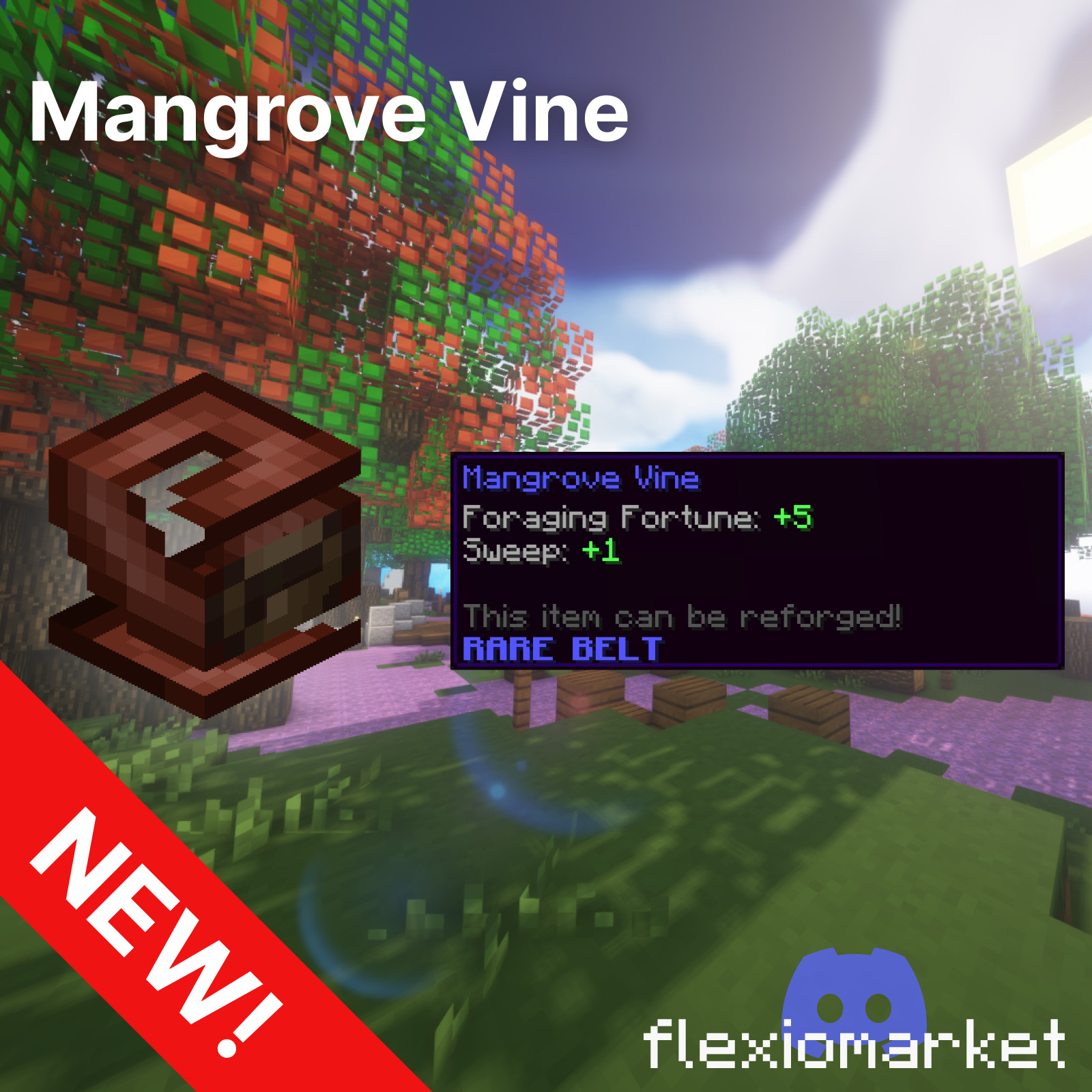 Skyblock Hypixel | Mangrove Equipment | 100% Fast & Safe Seller