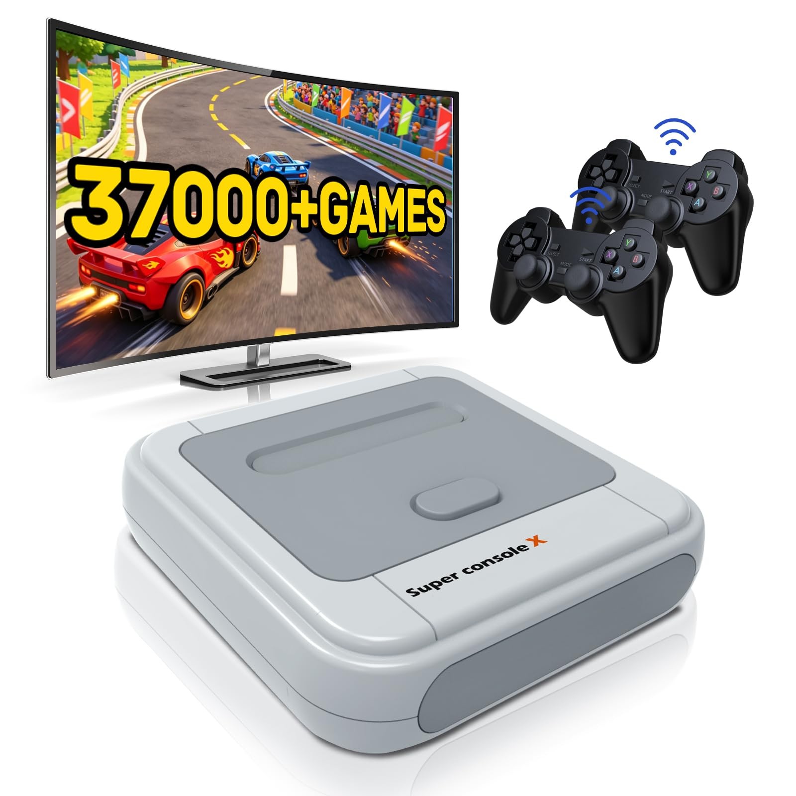Kinhank Super Console X with 37,000+ Classic Games,Retro Video Game Consoles,…