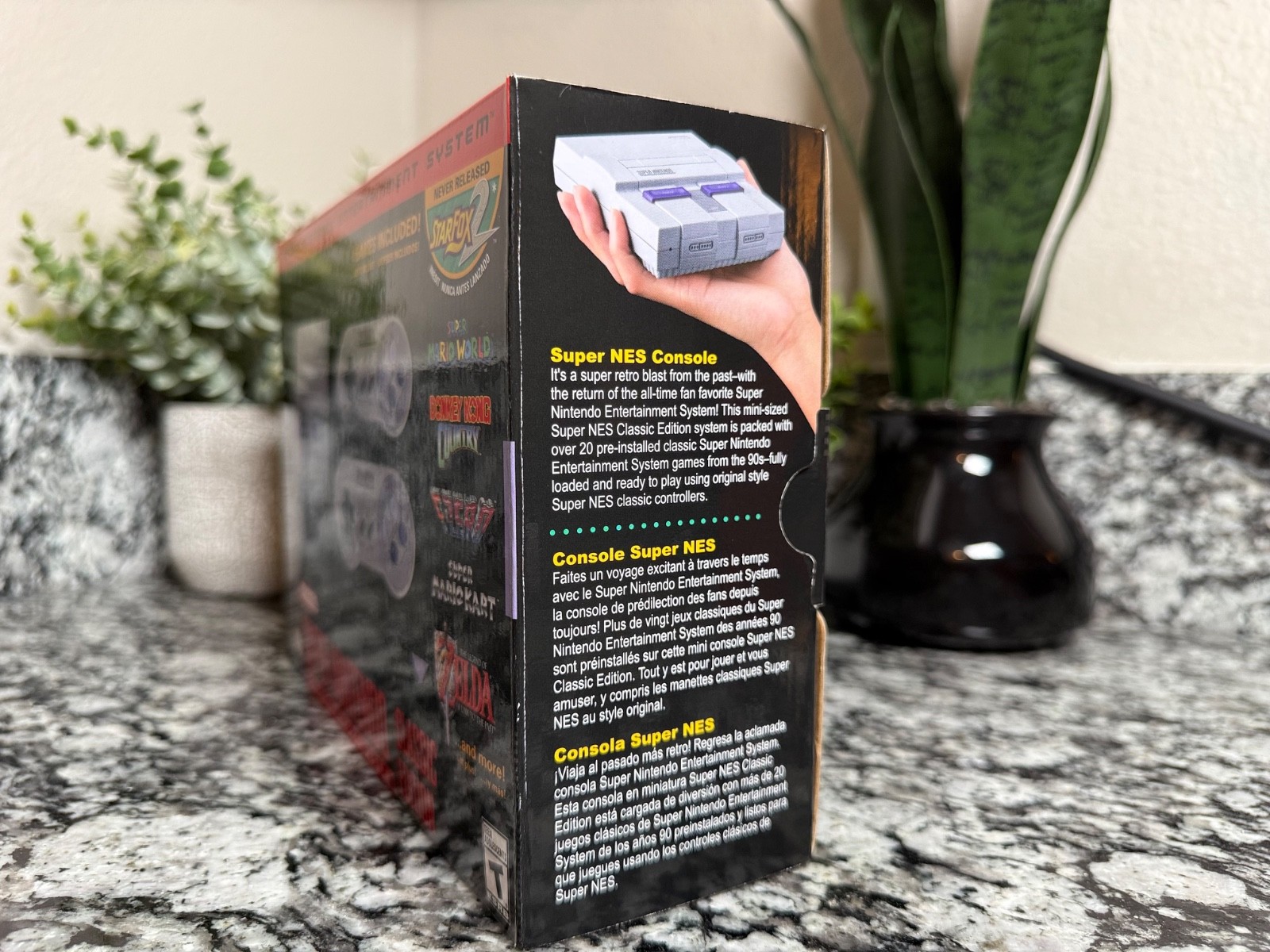 SNES Classic Edition Complete in Box + Official Nintendo SNES Wireless 🎮