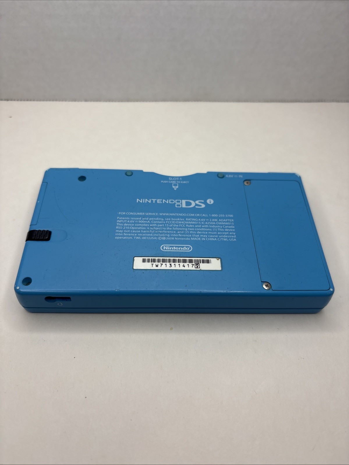 Nintendo DS Handheld System Blue with Aftermarket Charger, Stylus, And Game Lot!