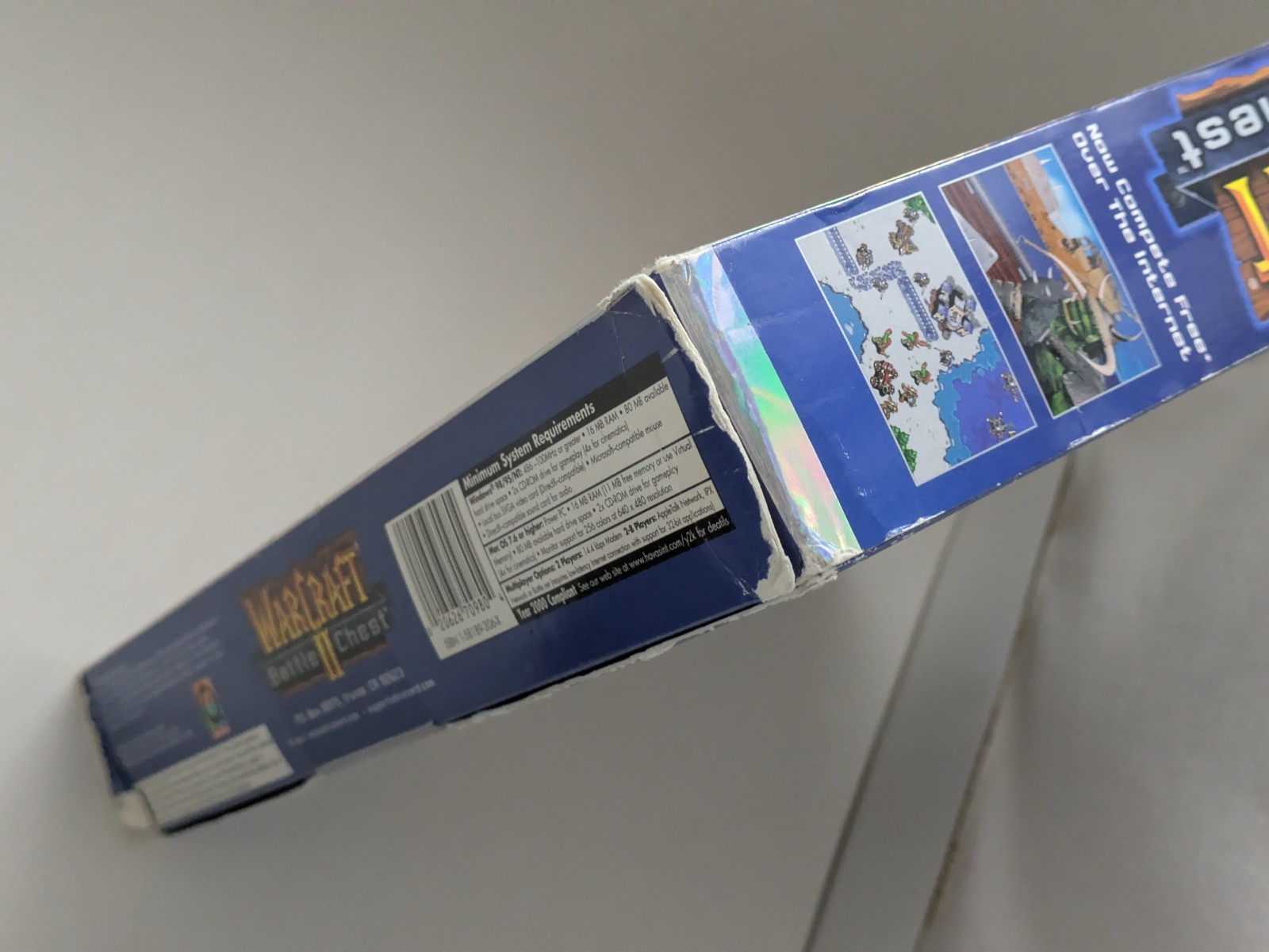 WarCraft II 2 Battle Chest (Windows/Mac, 1999) Big Box – Incomplete – Read