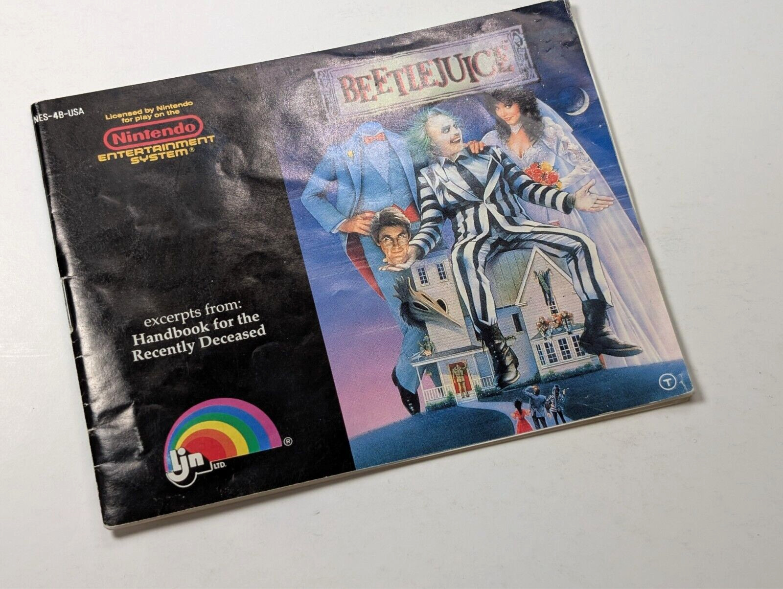 Beetlejuice Nintendo NES in box authentic