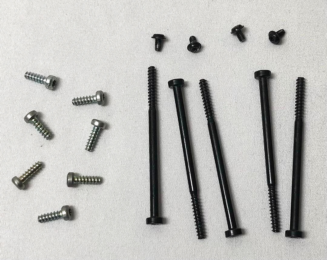 OEM Microsoft Xbox 360E Console Housing Case 16pc SCREW SET screws 1538 360 E