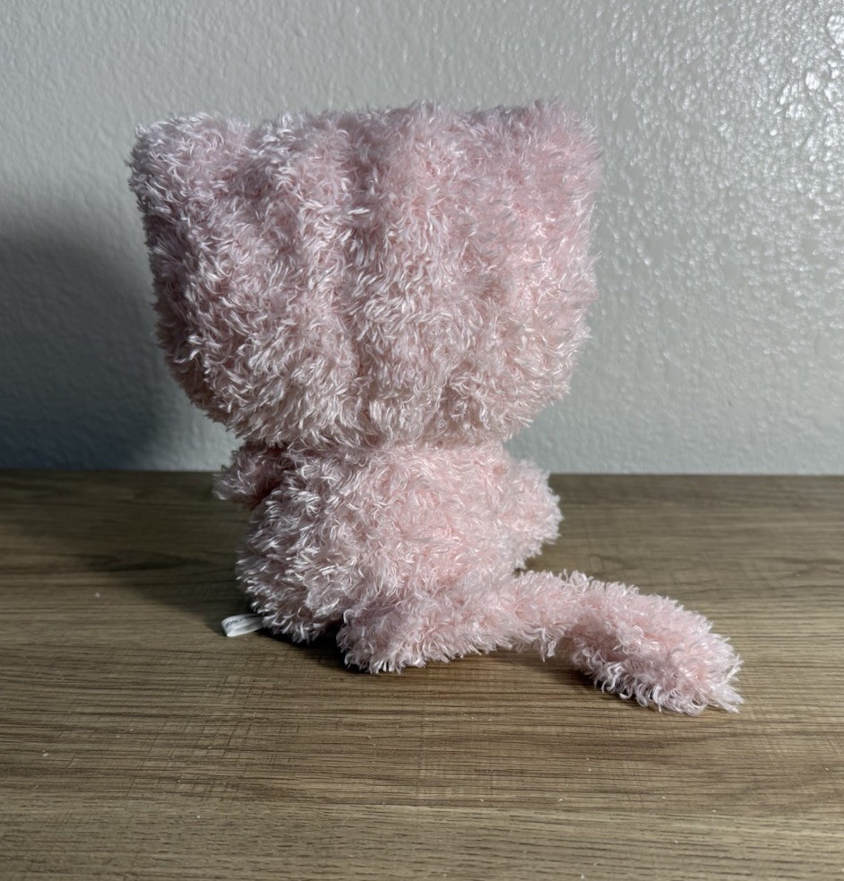 Pokémon Mew Sekiguchi MokoMoko Plush 7” Japan Import Pink Rare Nintendo Doll